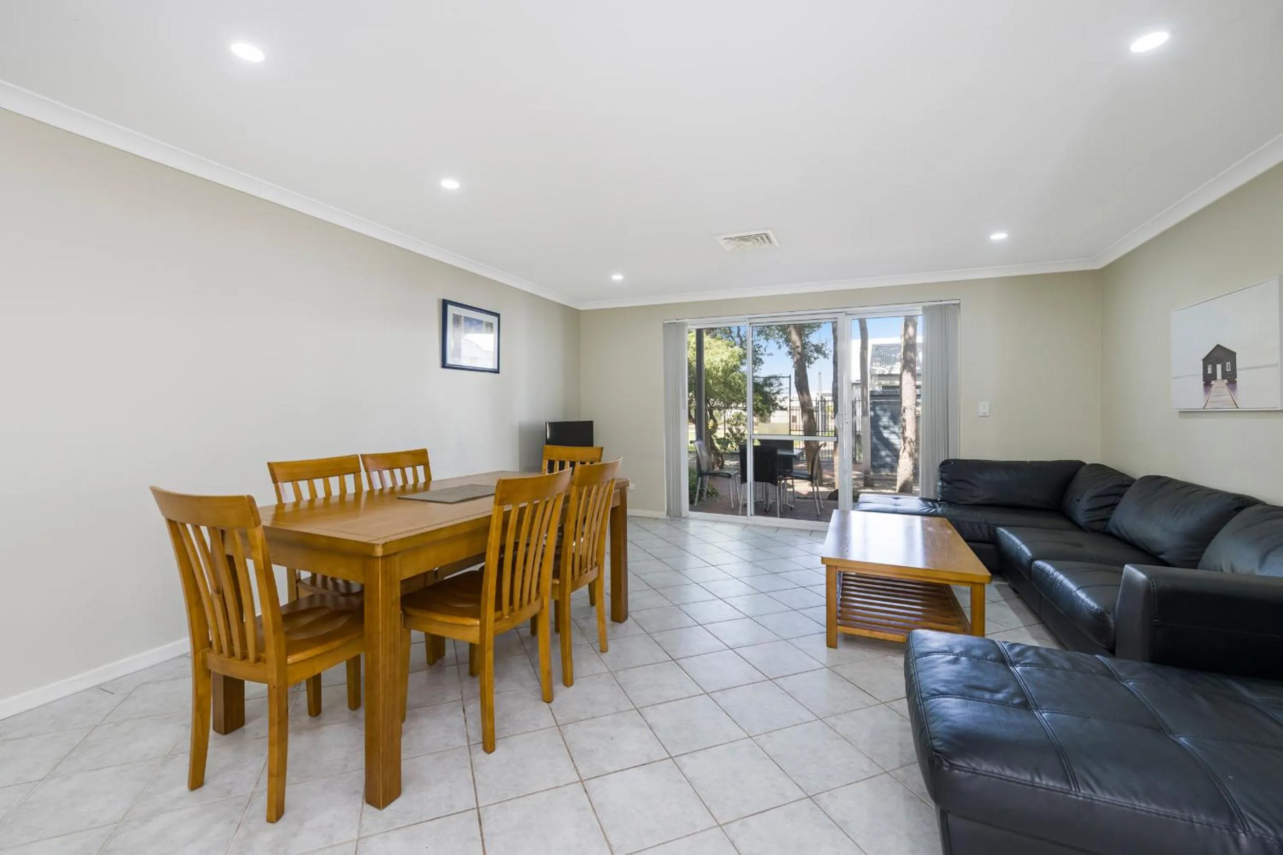 Living room in Mandurah Quay Resort
