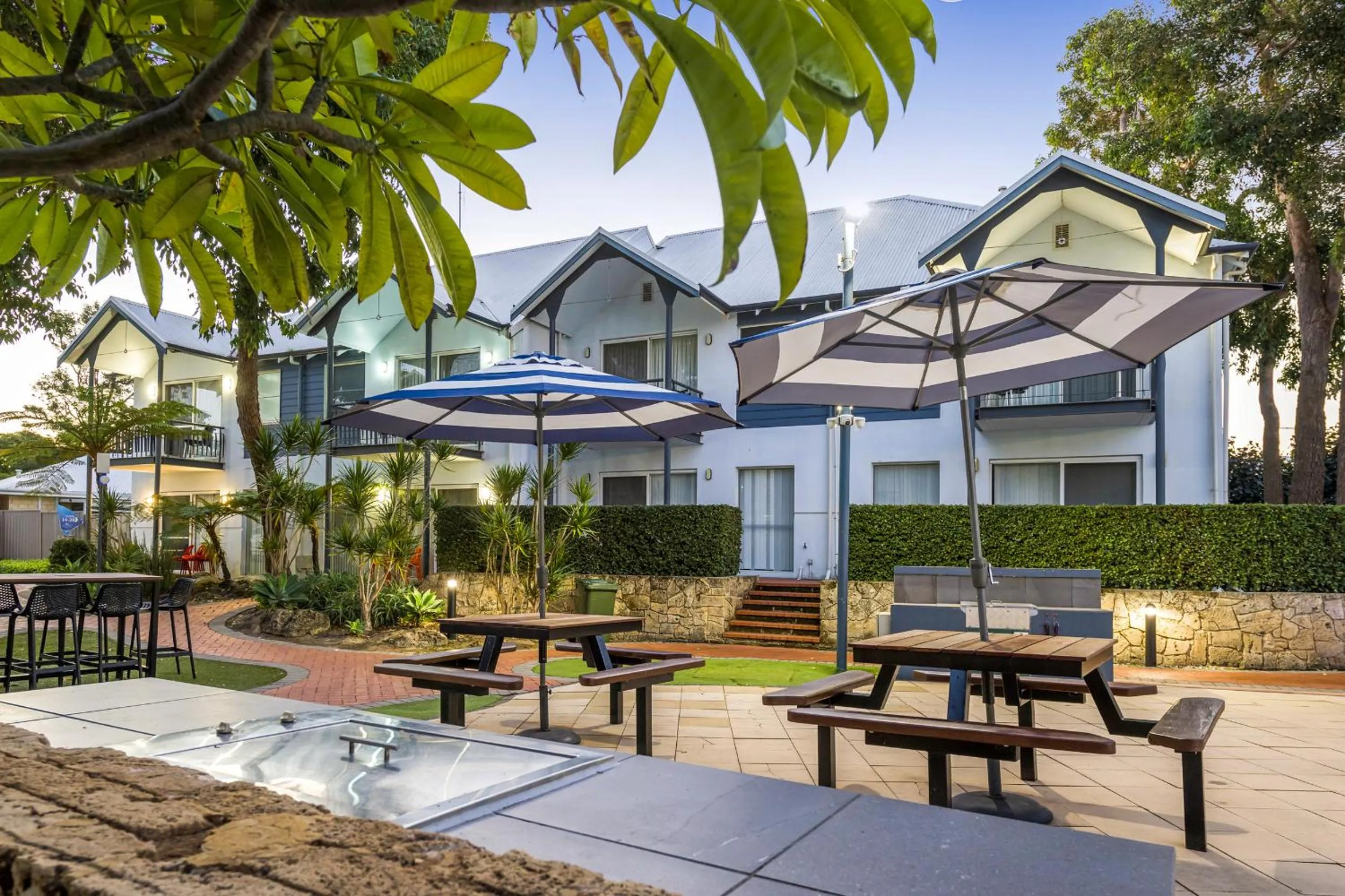 BBQ facilities in Mandurah Quay Resort
