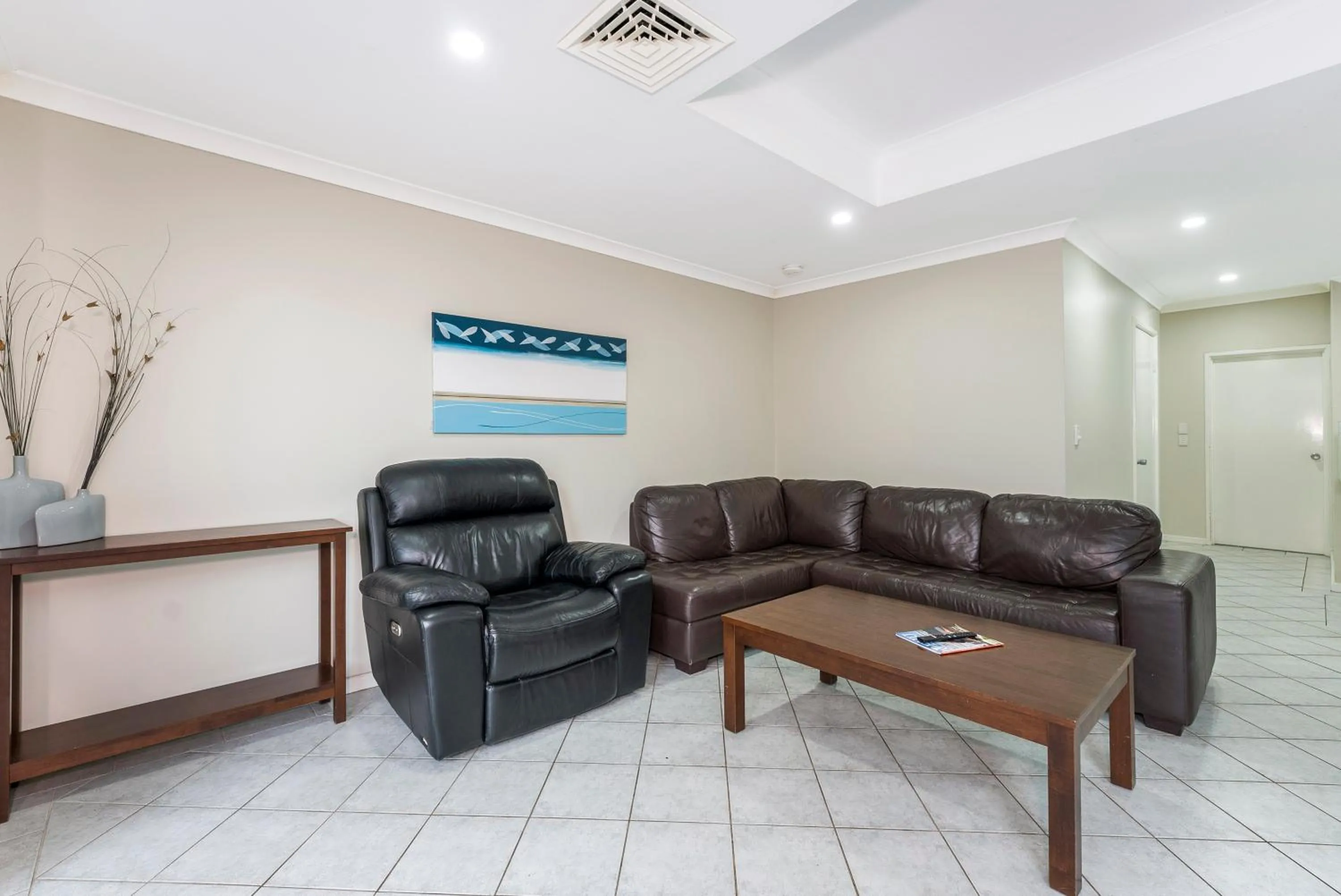 Living room in Mandurah Quay Resort
