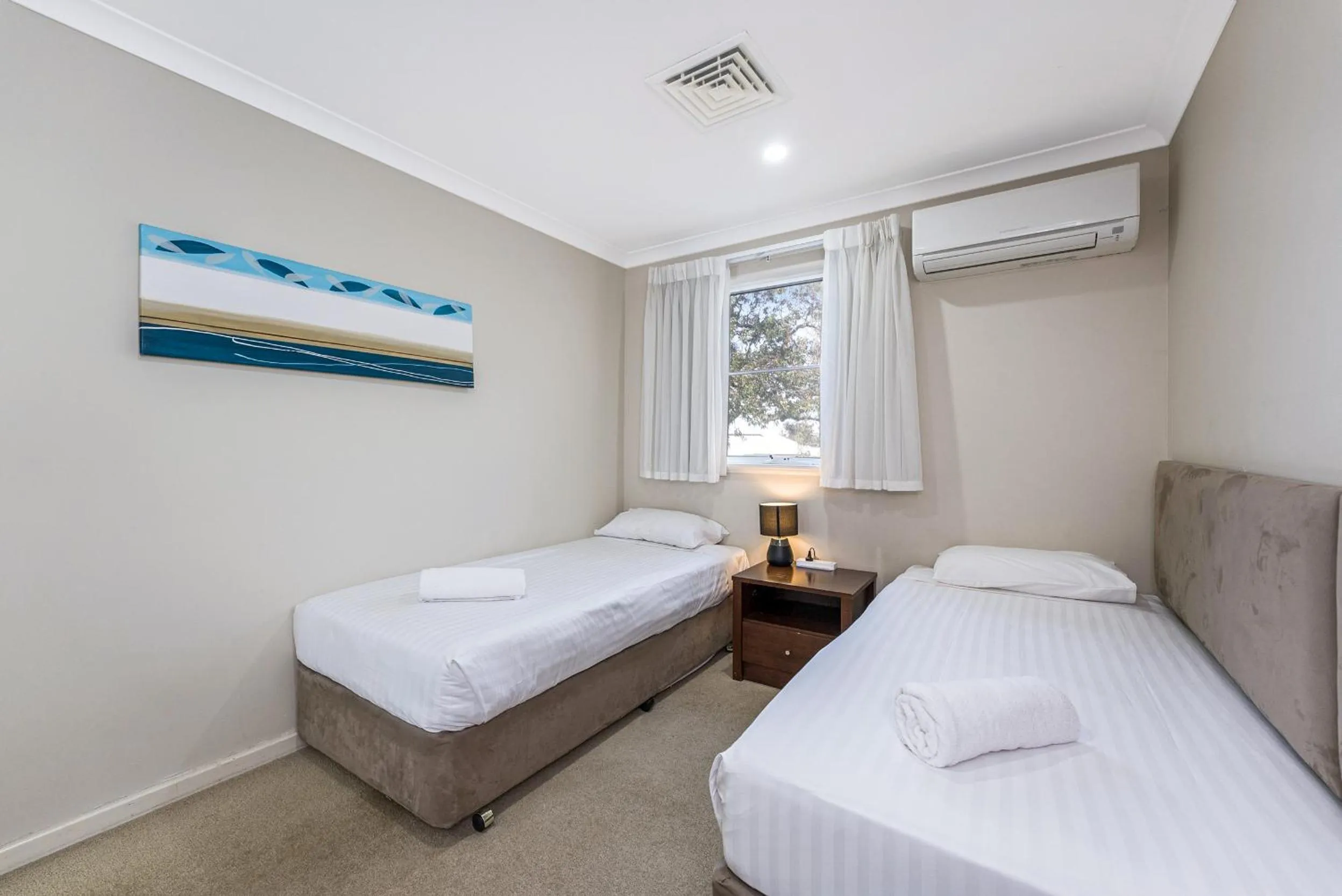 Bed in Mandurah Quay Resort