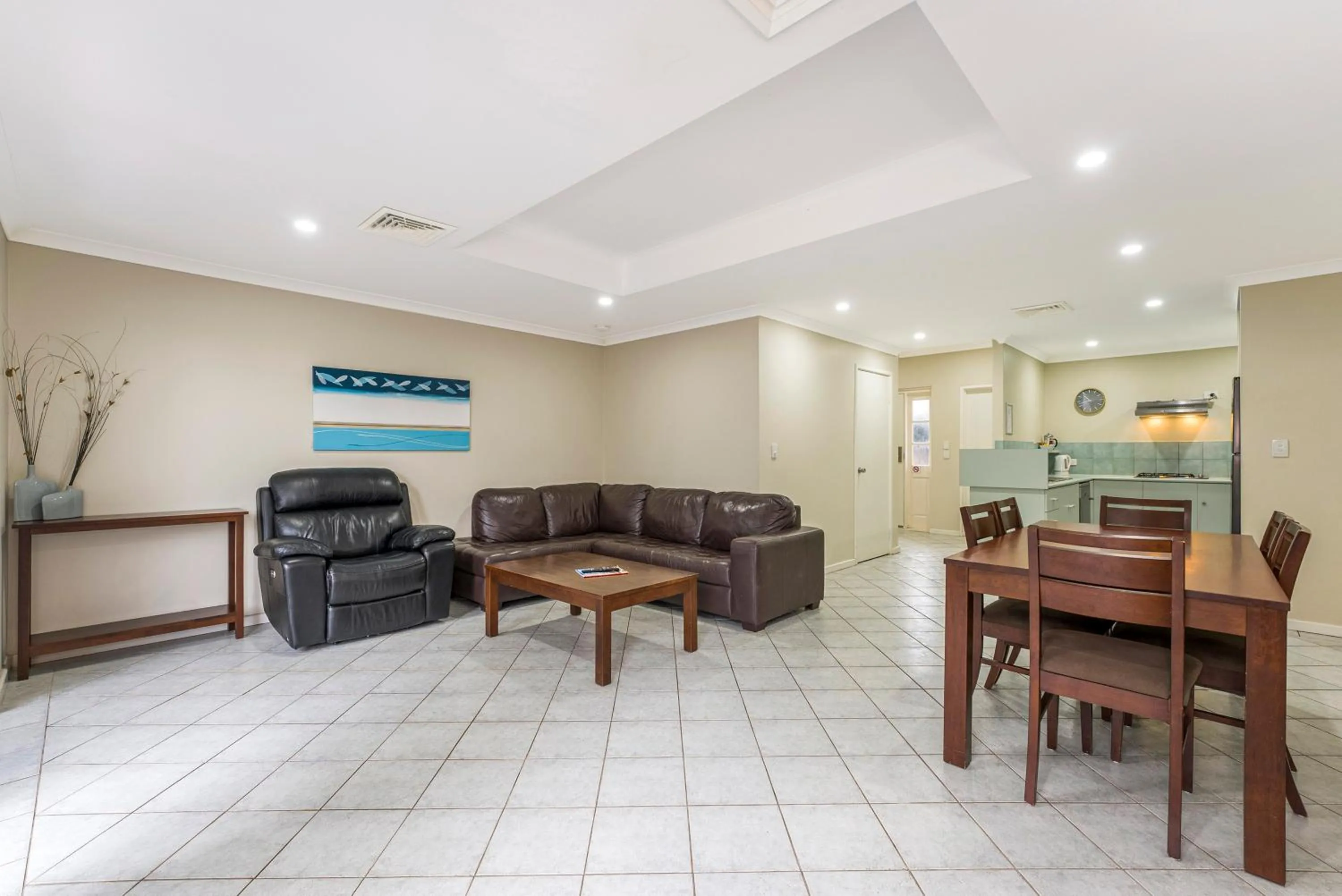 Living room in Mandurah Quay Resort