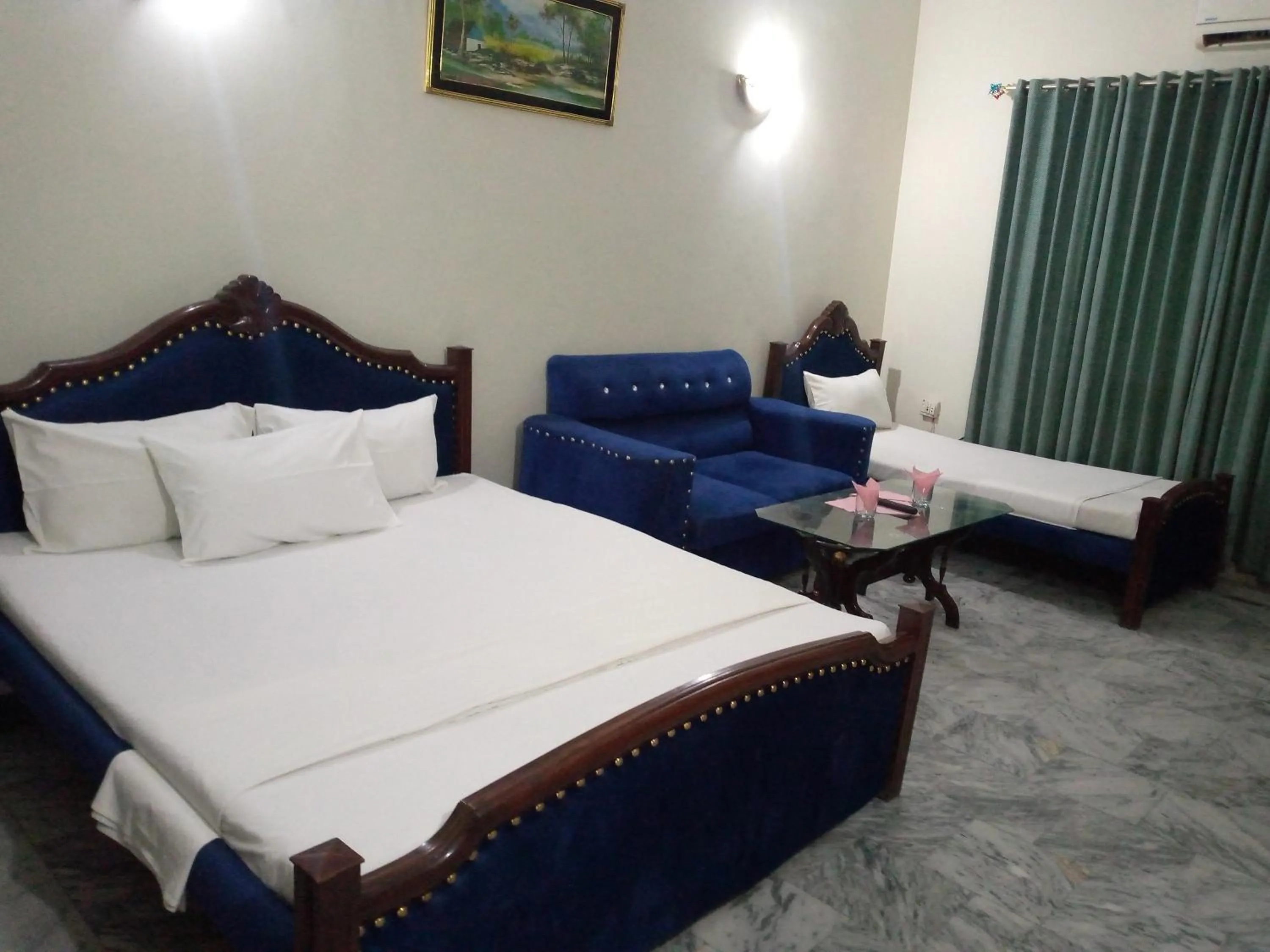 Shower, Bed in Orion International Guest House
