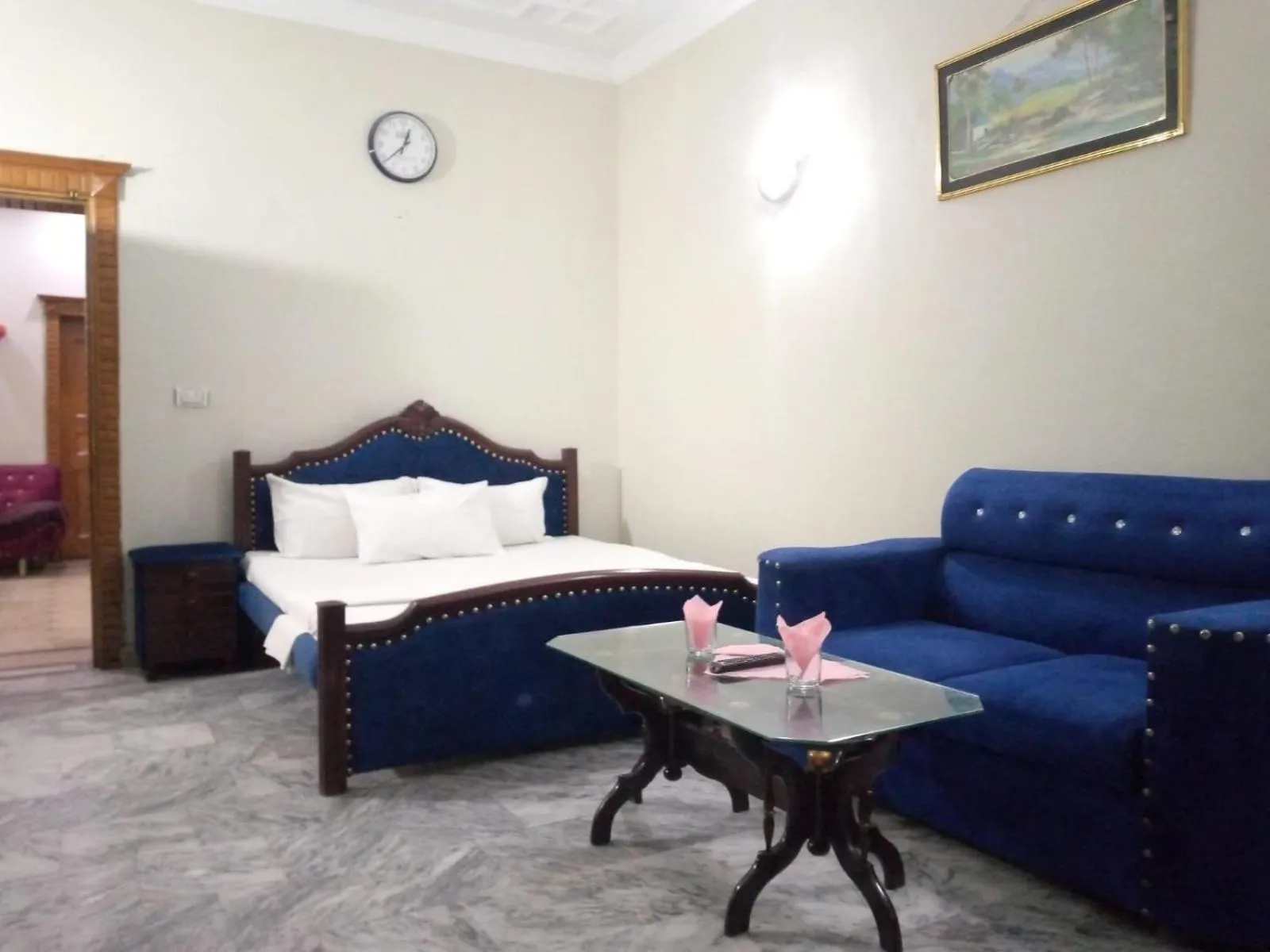Bed in Orion International Guest House