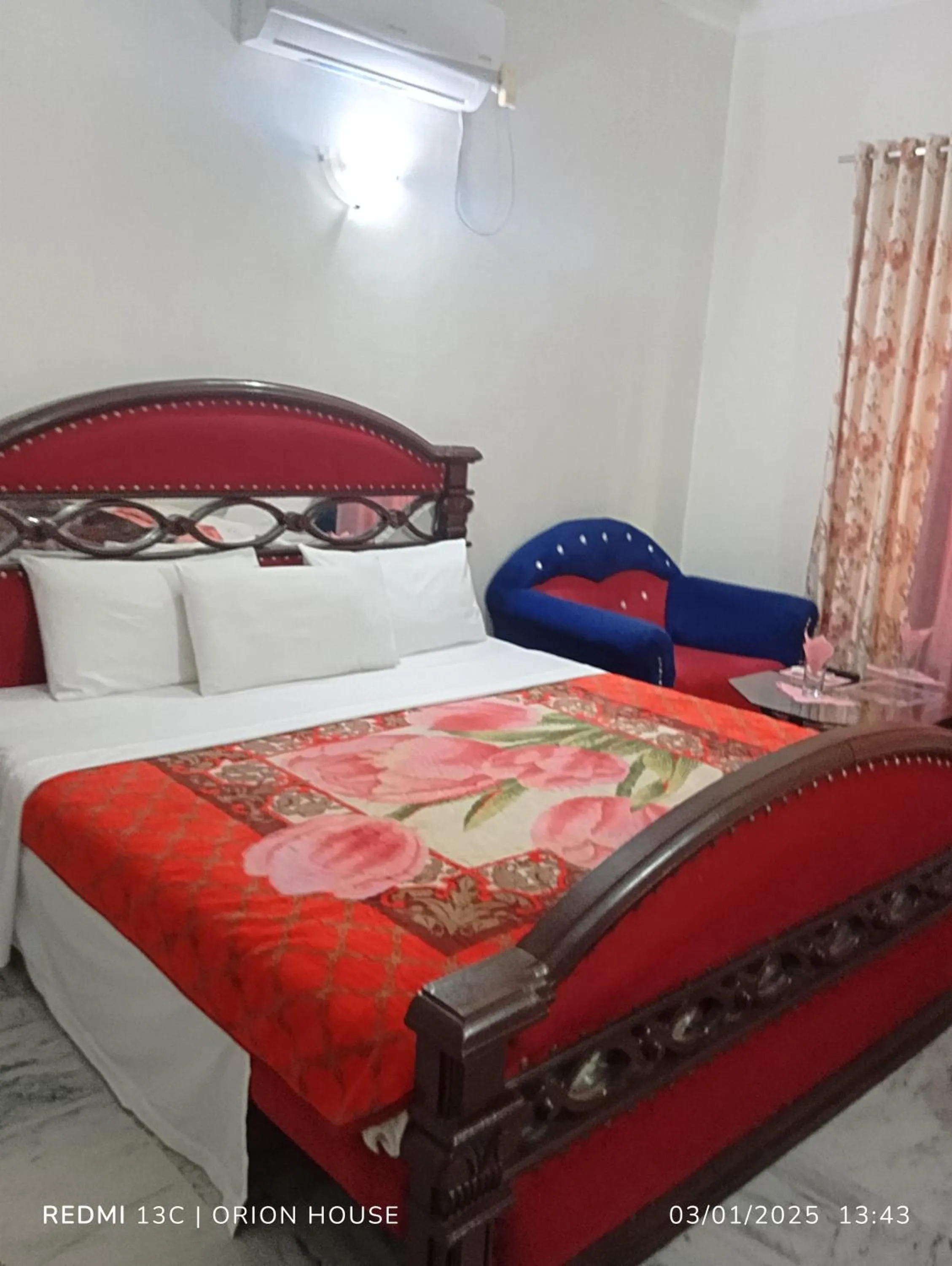 Bed in Orion International Guest House