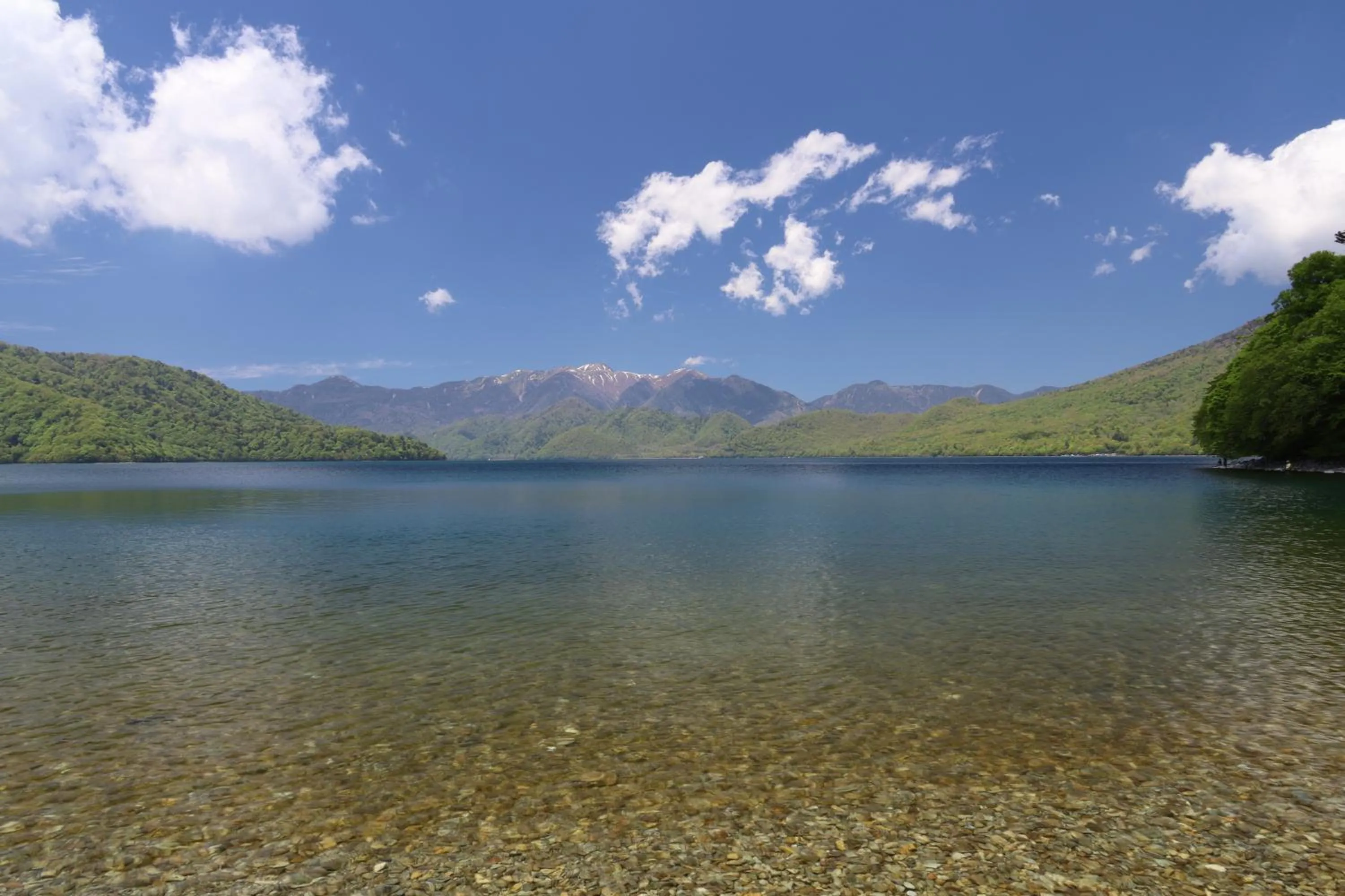 Lake view in Hatago Nagomi
