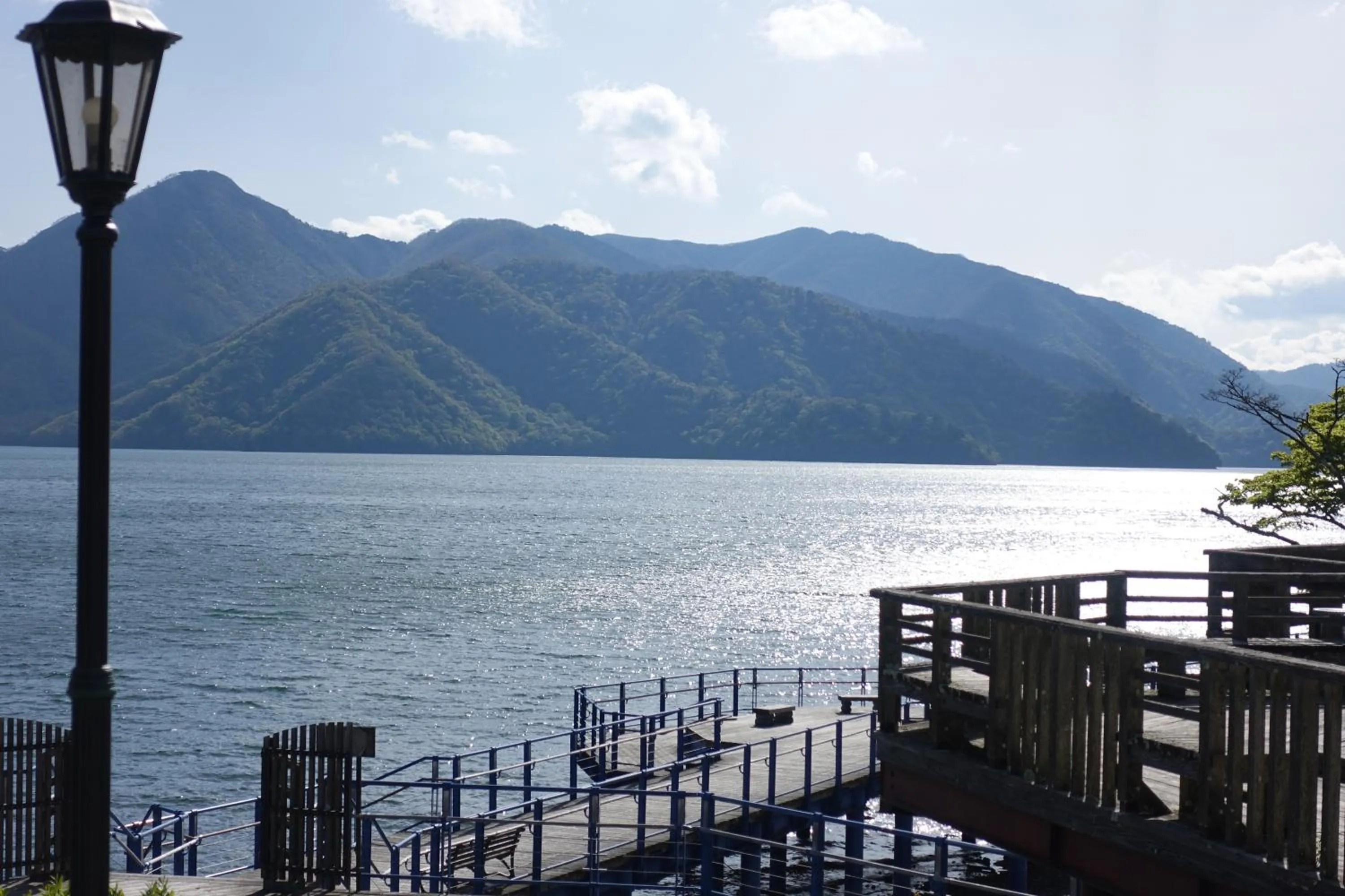 Lake view in Hatago Nagomi