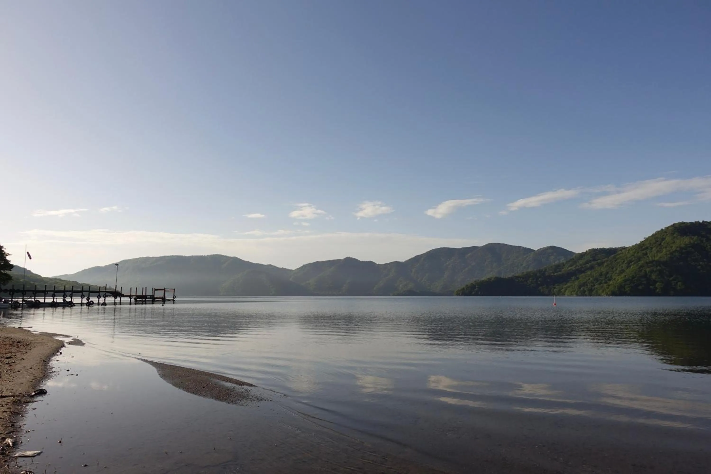 Lake view in Hatago Nagomi