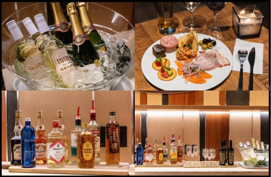 Food and drinks in HOTEL HILLARYS Akasaka