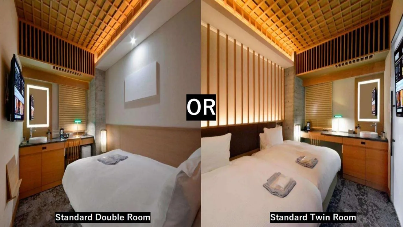 Bed in HOTEL HILLARYS Akasaka