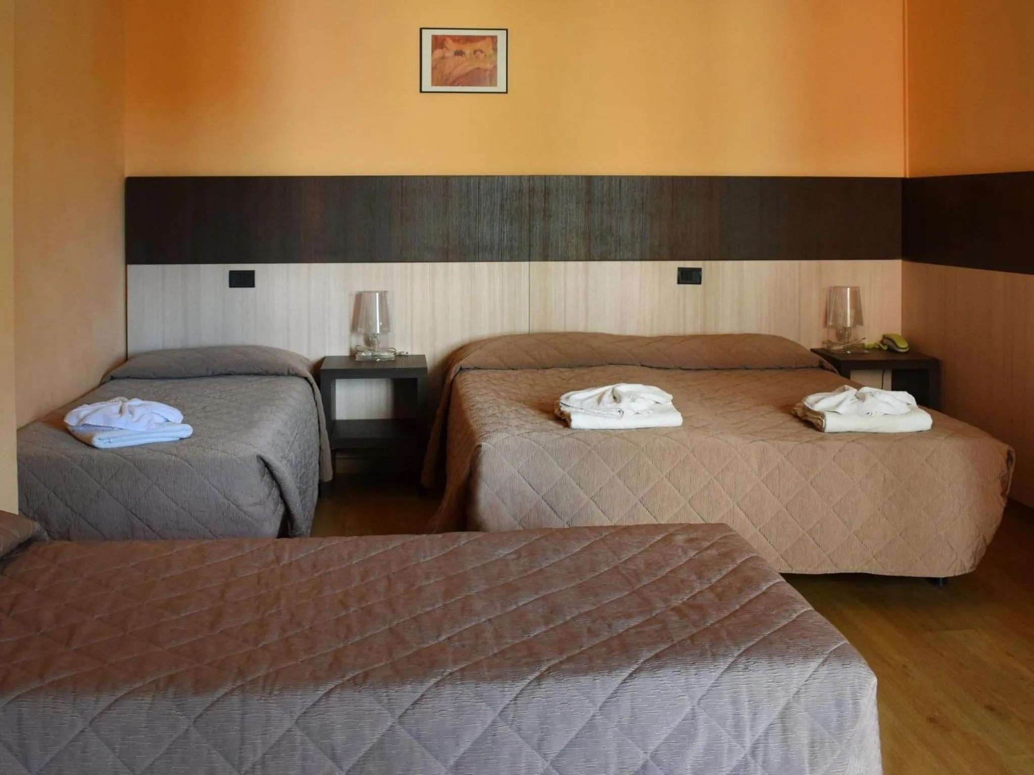 Bedroom, Bed in Hotel Bamby