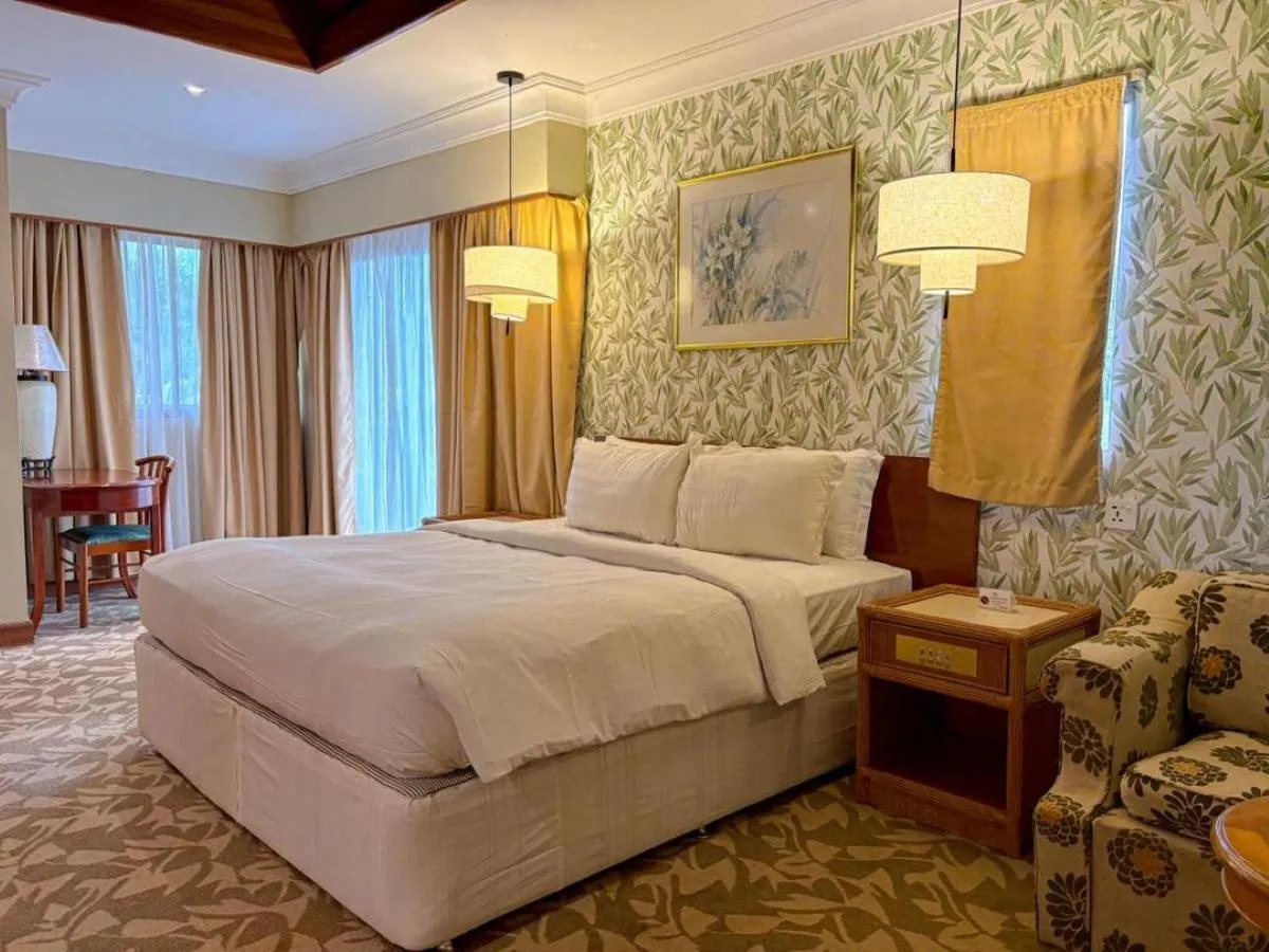 Bed in Tiara Labuan Hotel