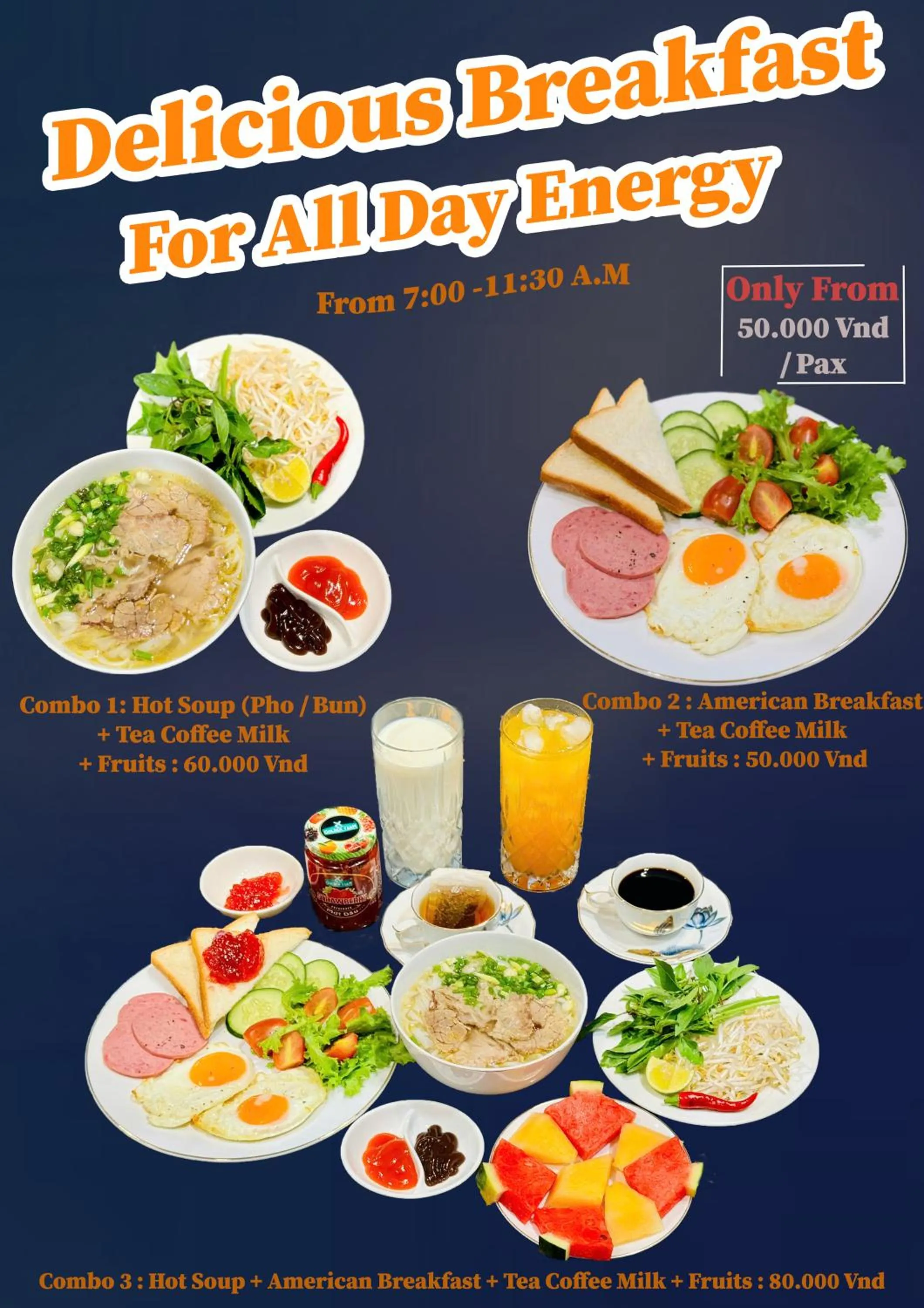 Breakfast in Central Hotel & Spa Danang