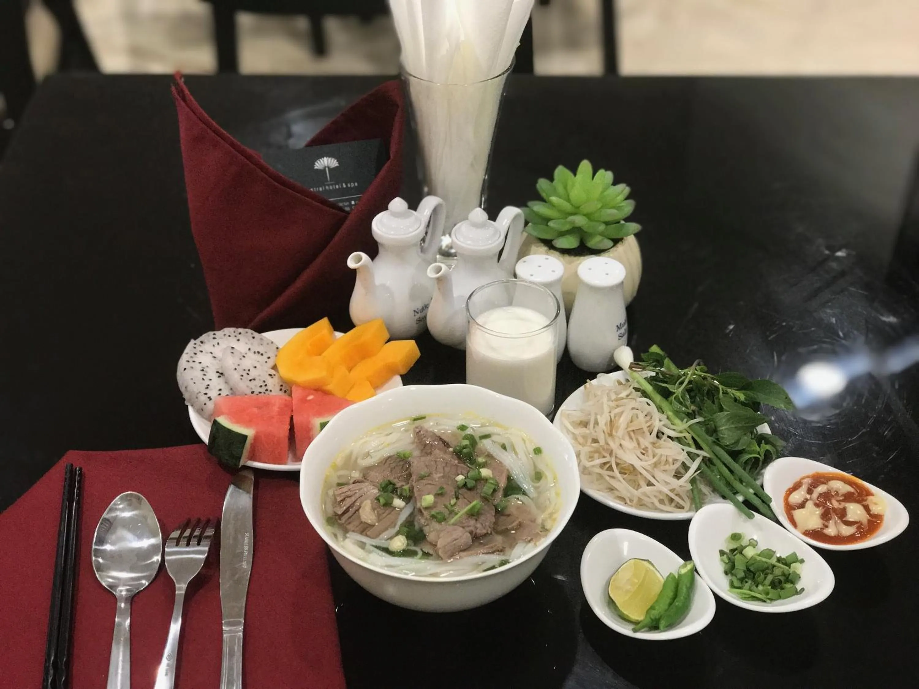 Breakfast in Central Hotel & Spa Danang
