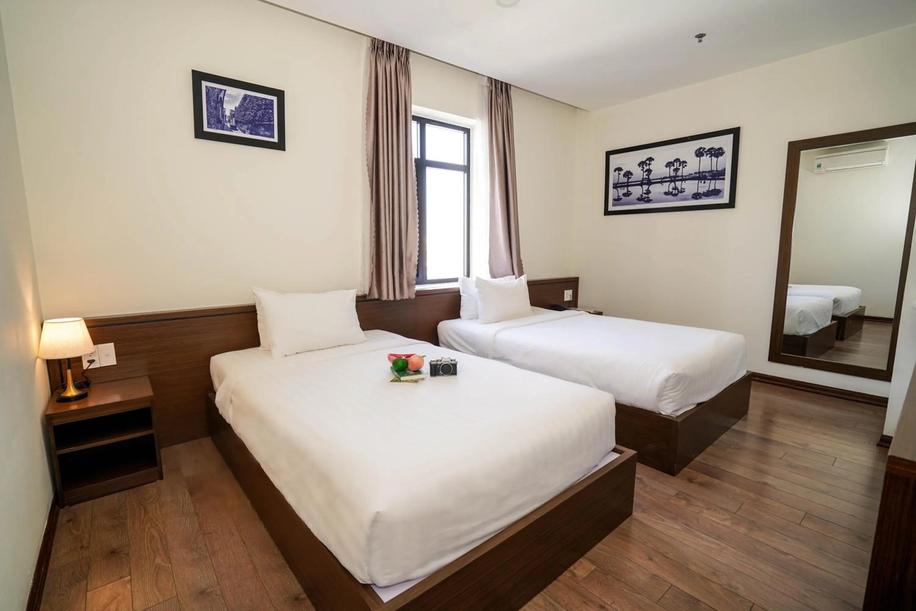 Bed in Central Hotel & Spa Danang