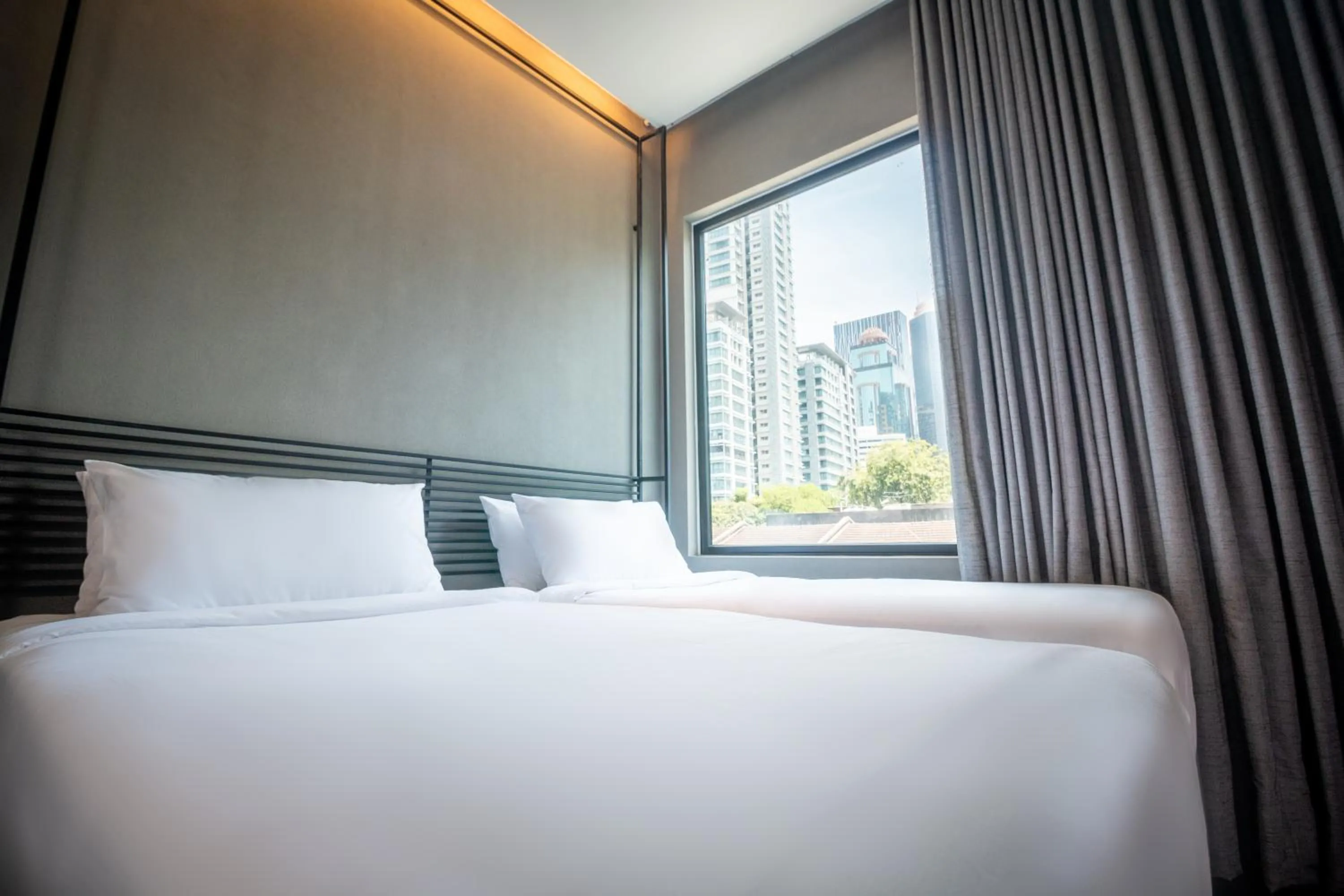 Bed in MOV Hotel Kuala Lumpur