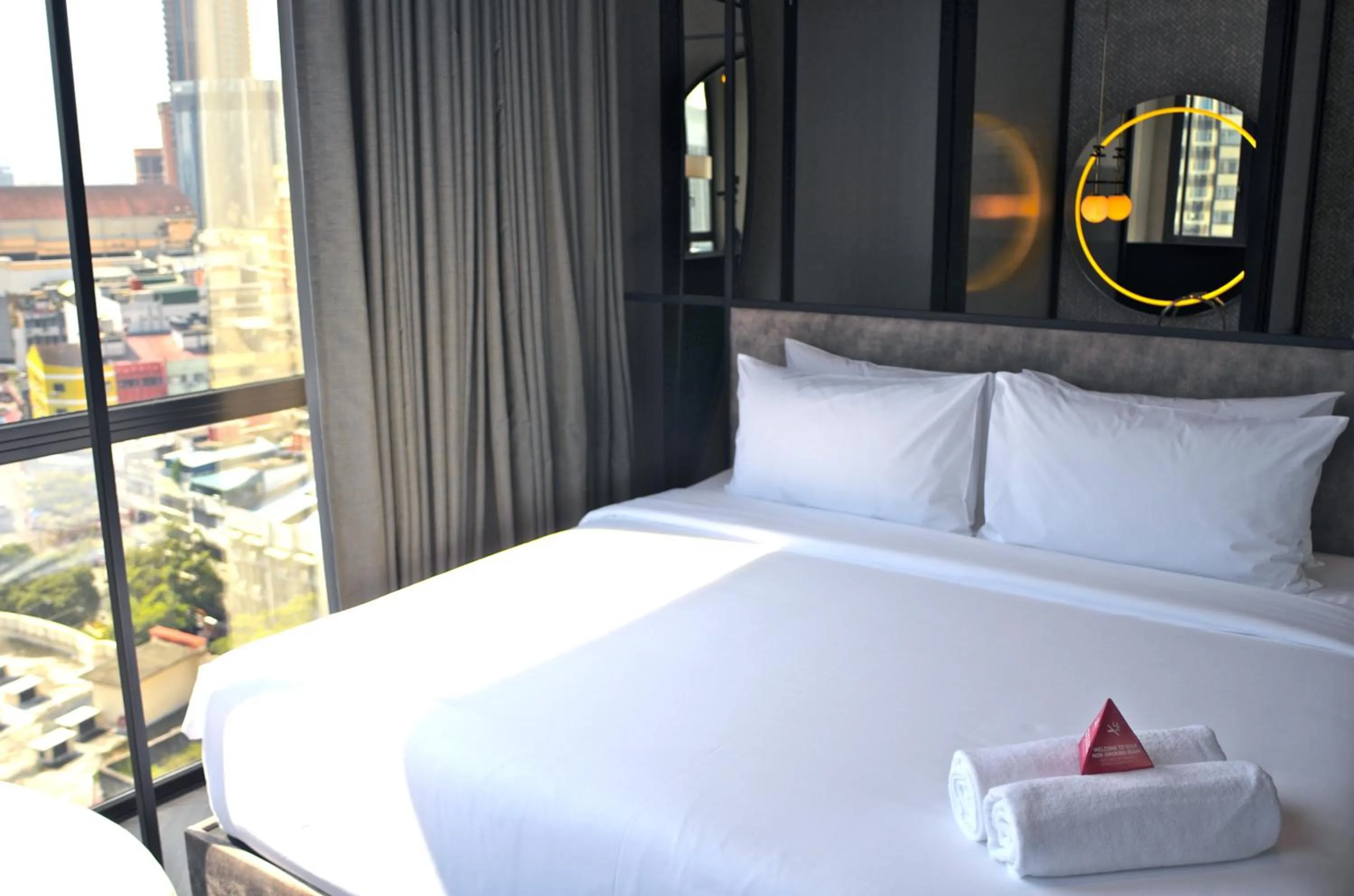 Bed in MOV Hotel Kuala Lumpur