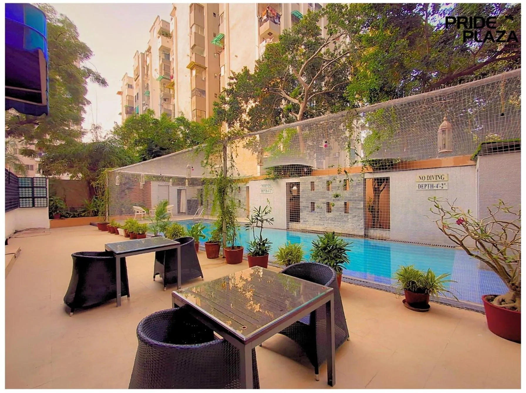 Day in Pride Plaza Hotel, Ahmedabad