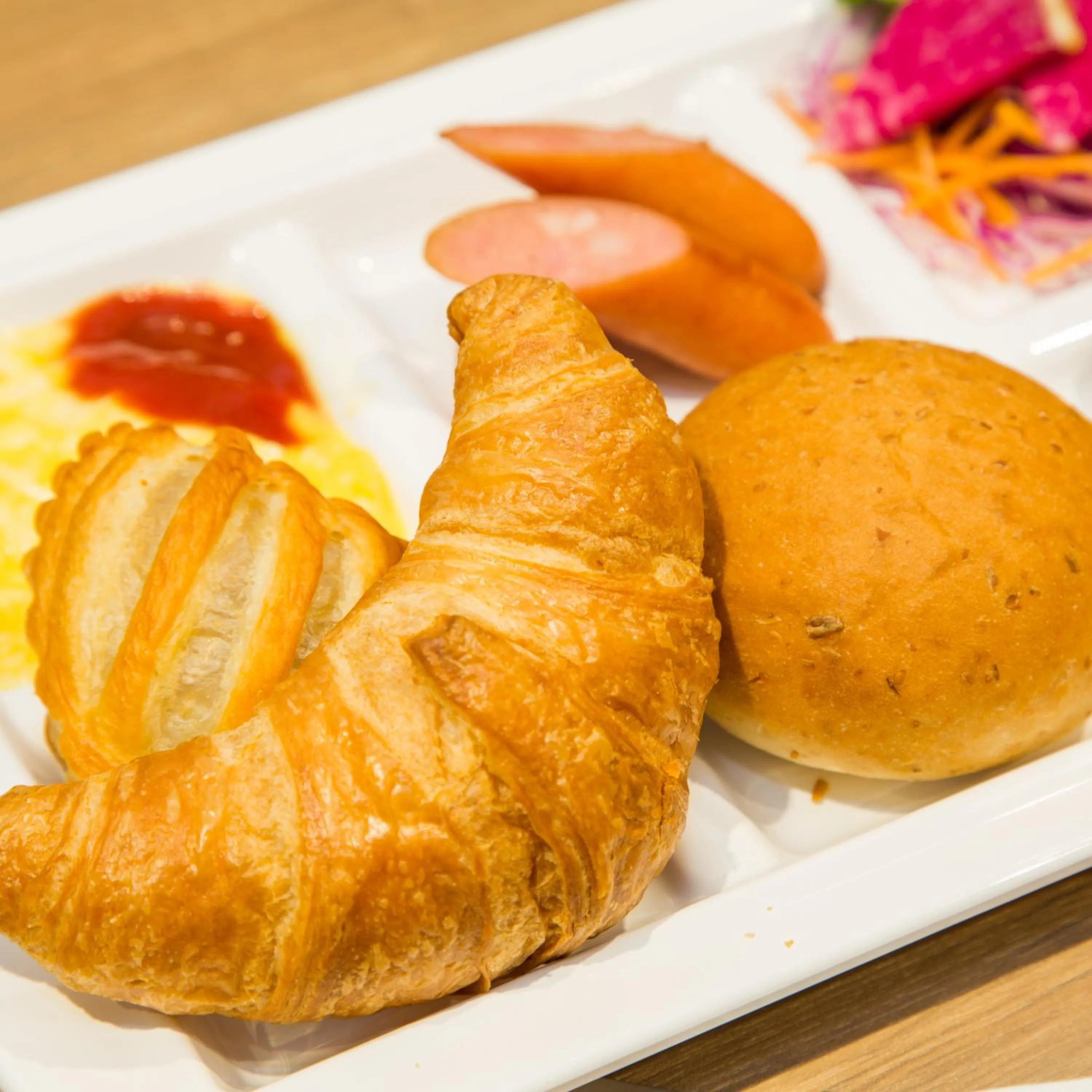 Buffet breakfast in Super Hotel Premier Hakataeki