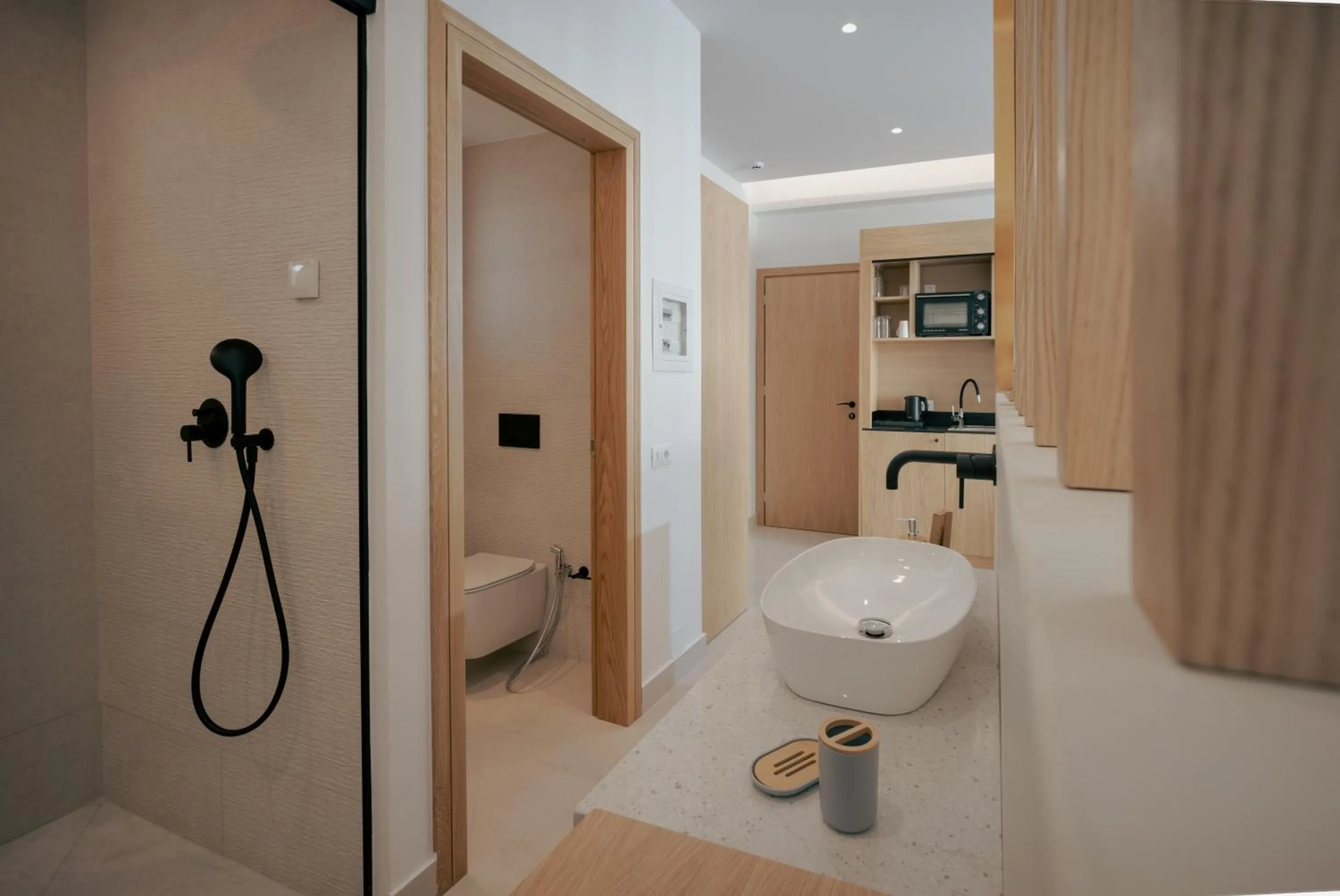 Shower in Galazio Beach Resort