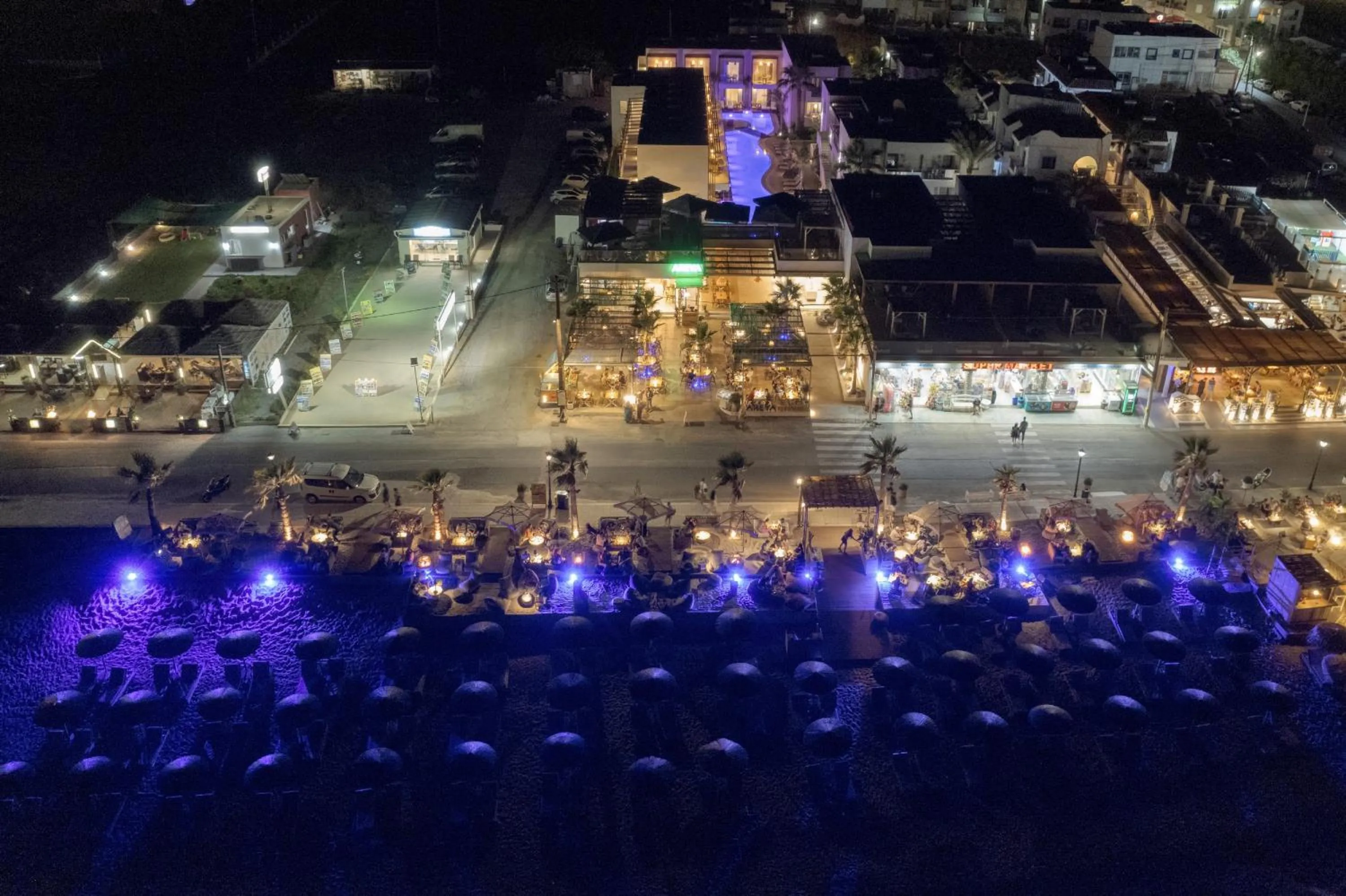 Property building in Galazio Beach Resort