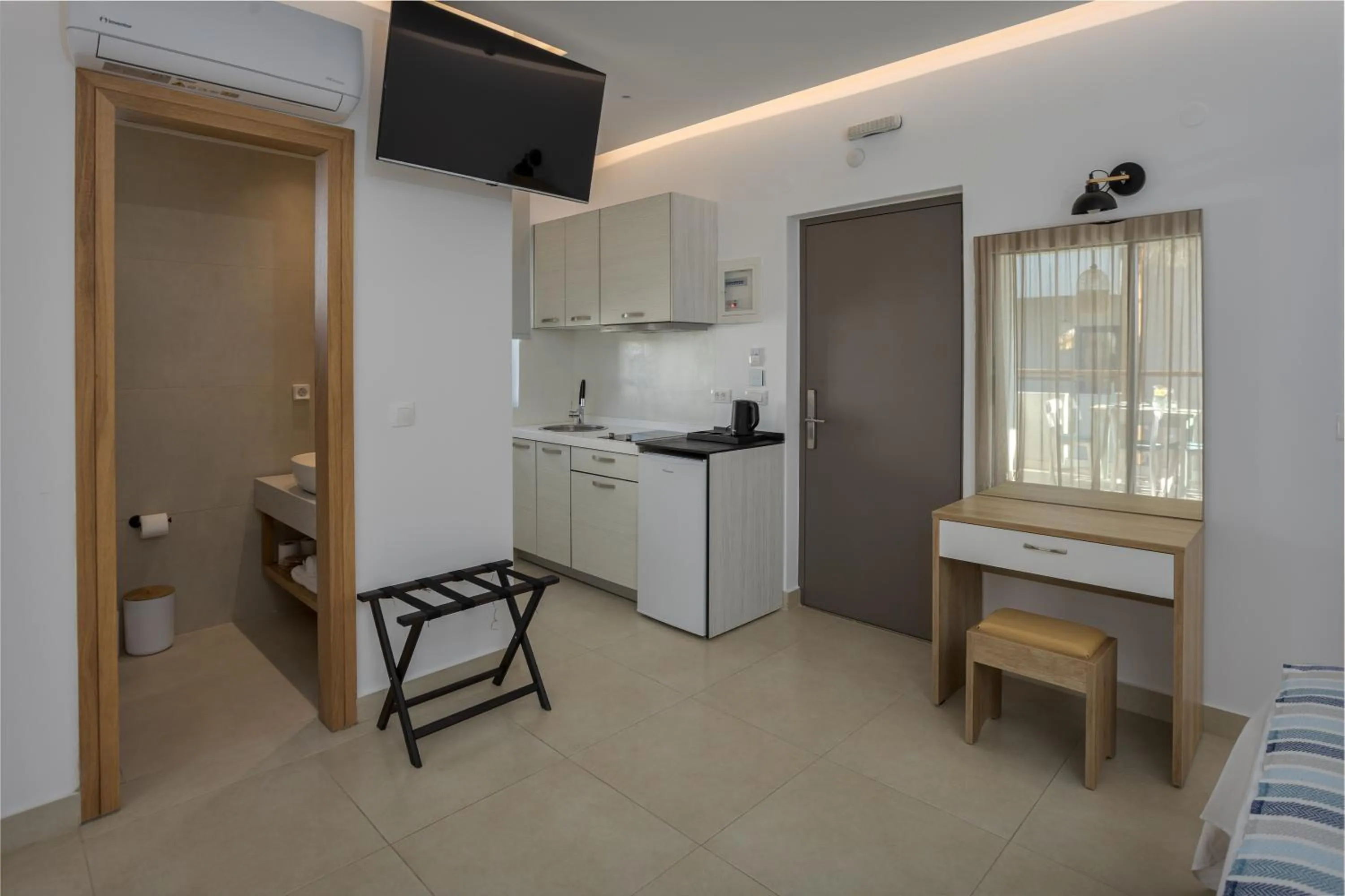 Kitchen or kitchenette in Galazio Beach Resort