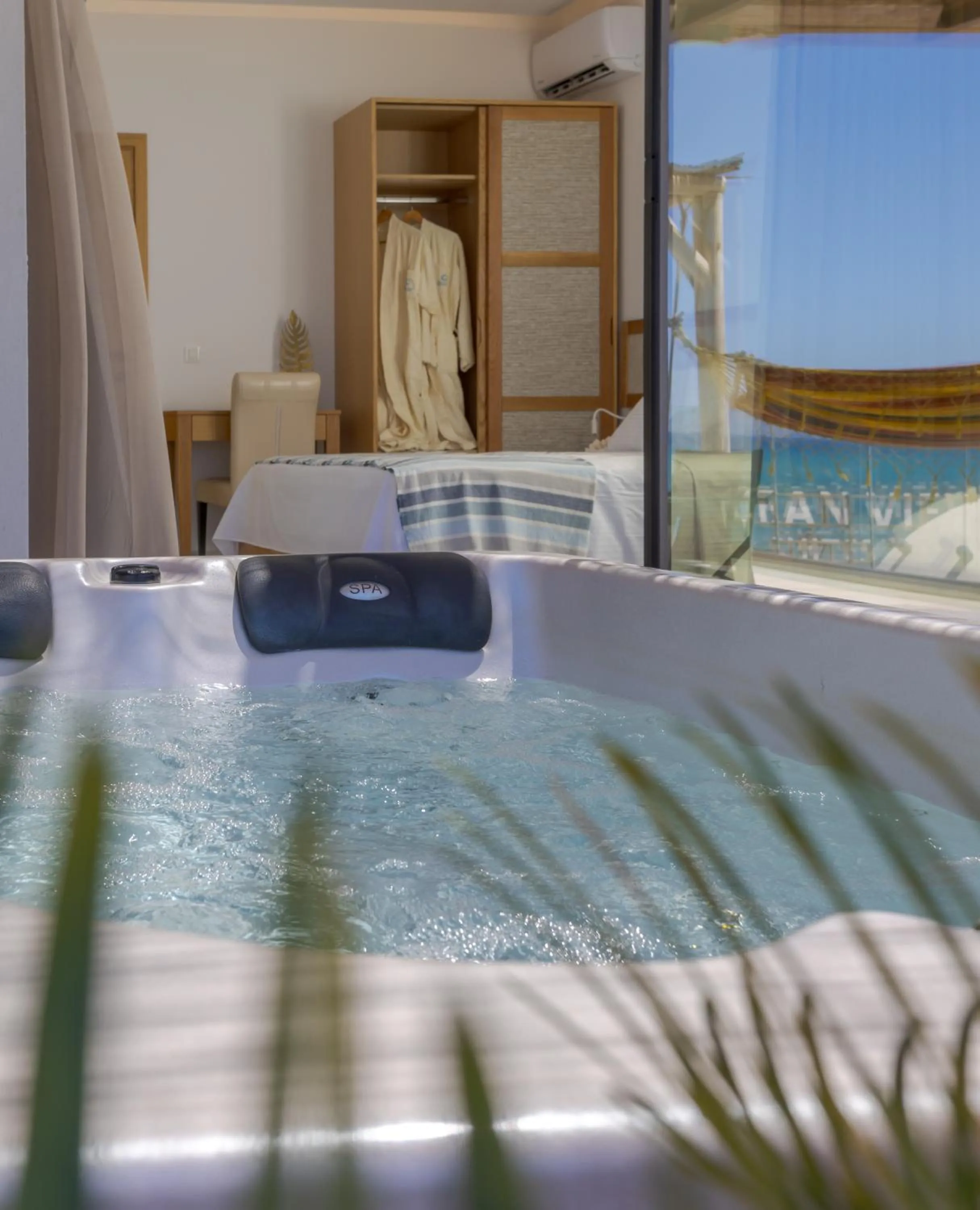 Hot Tub in Galazio Beach Resort