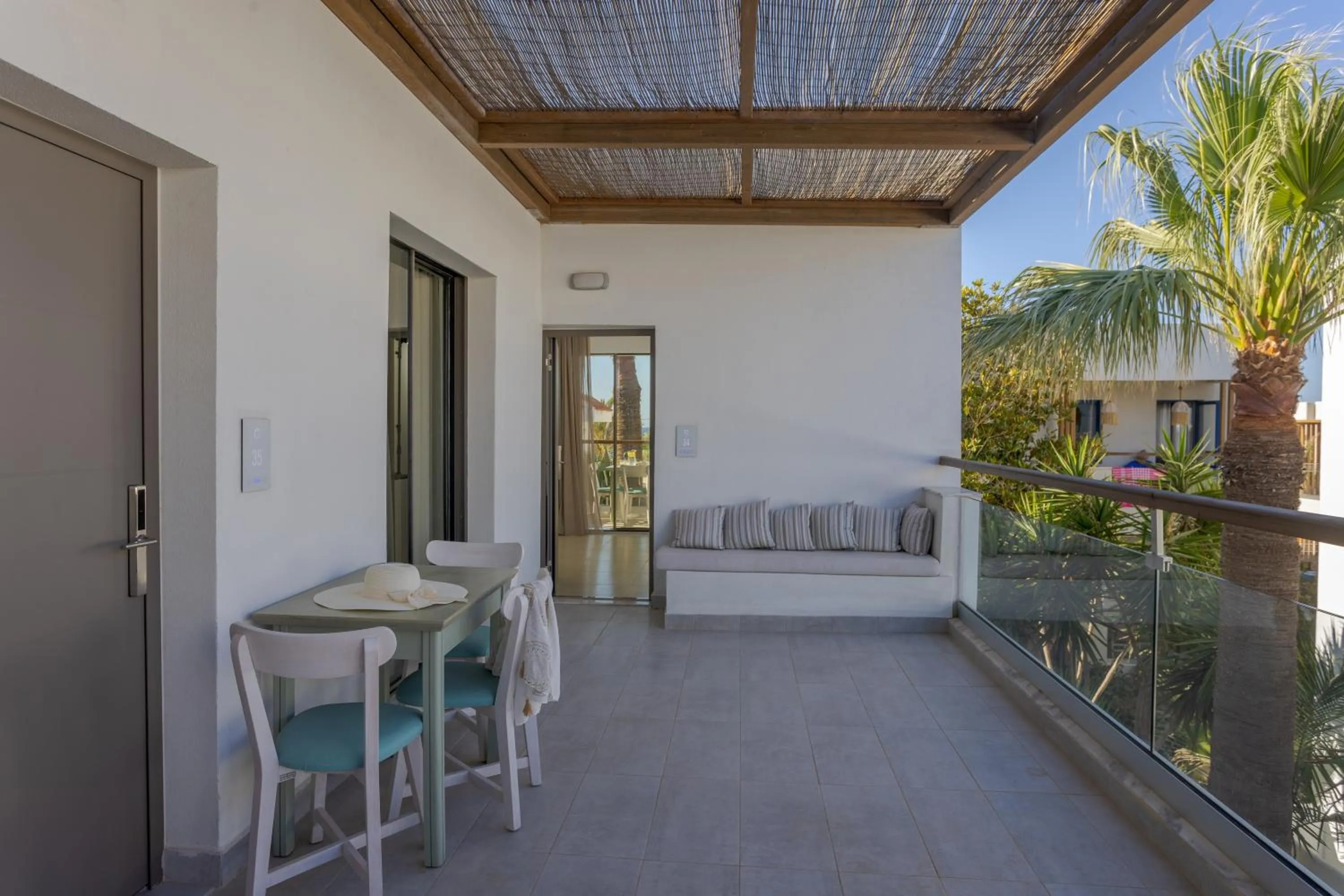 Balcony/Terrace in Galazio Beach Resort