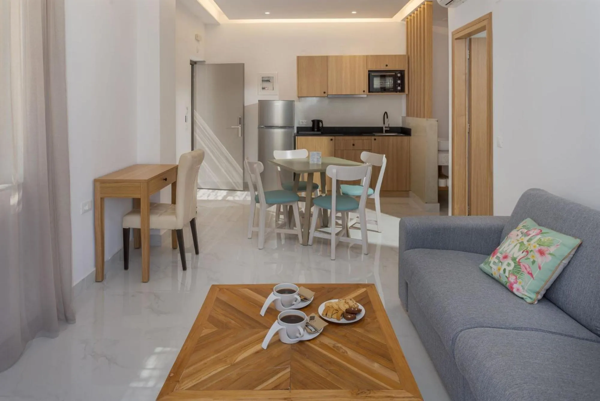 Kitchen or kitchenette in Galazio Beach Resort