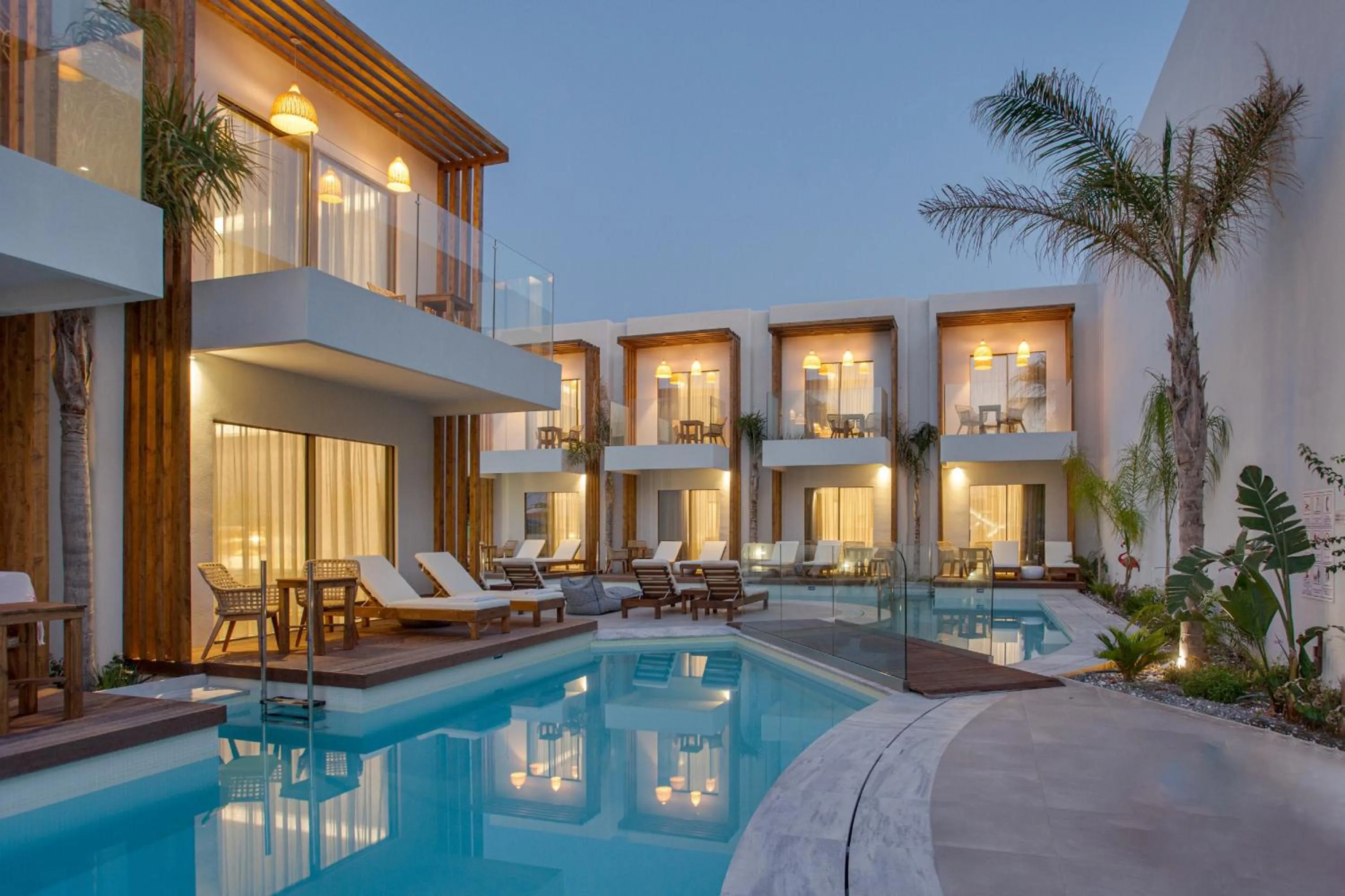 Property building in Galazio Beach Resort