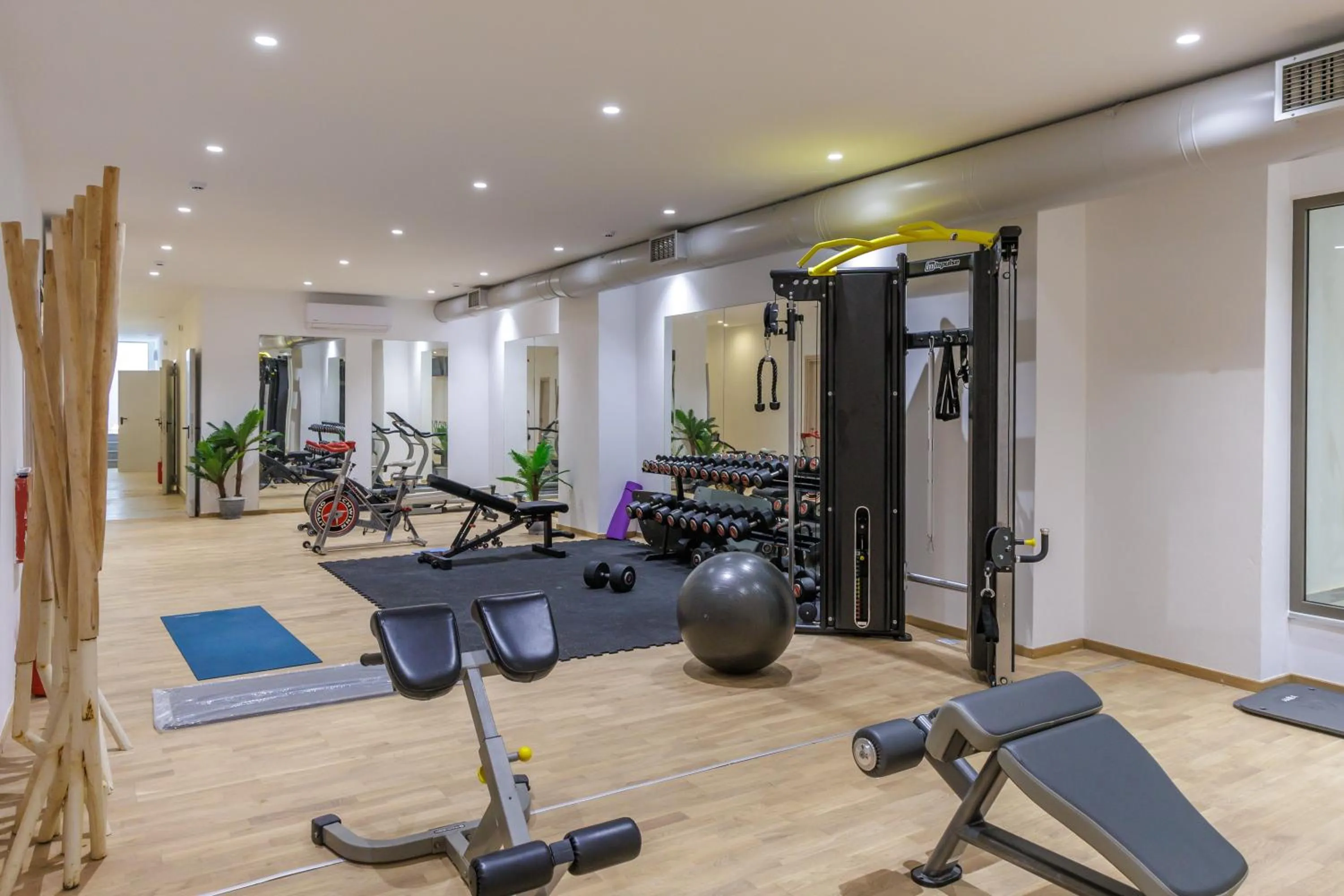 Fitness centre/facilities in Galazio Beach Resort