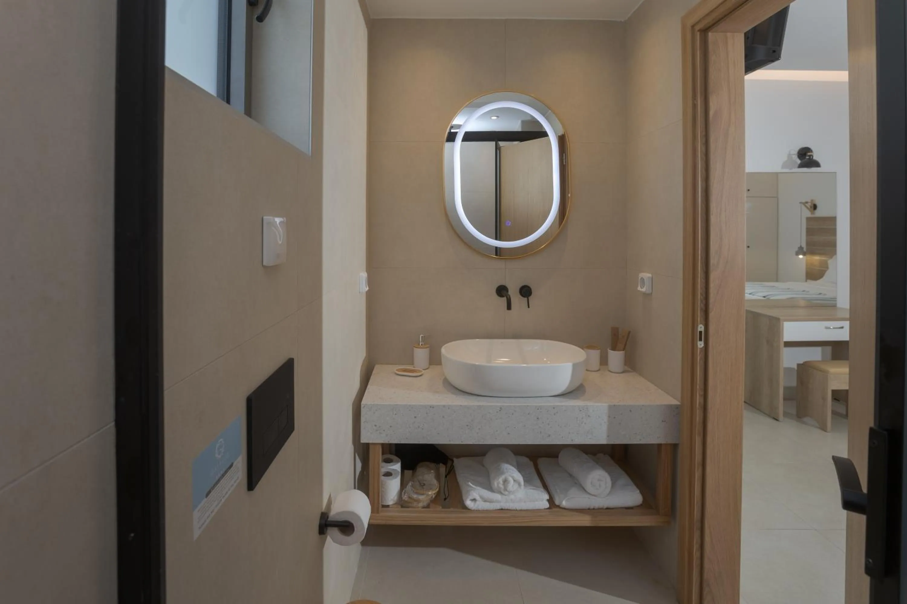 Bathroom in Galazio Beach Resort