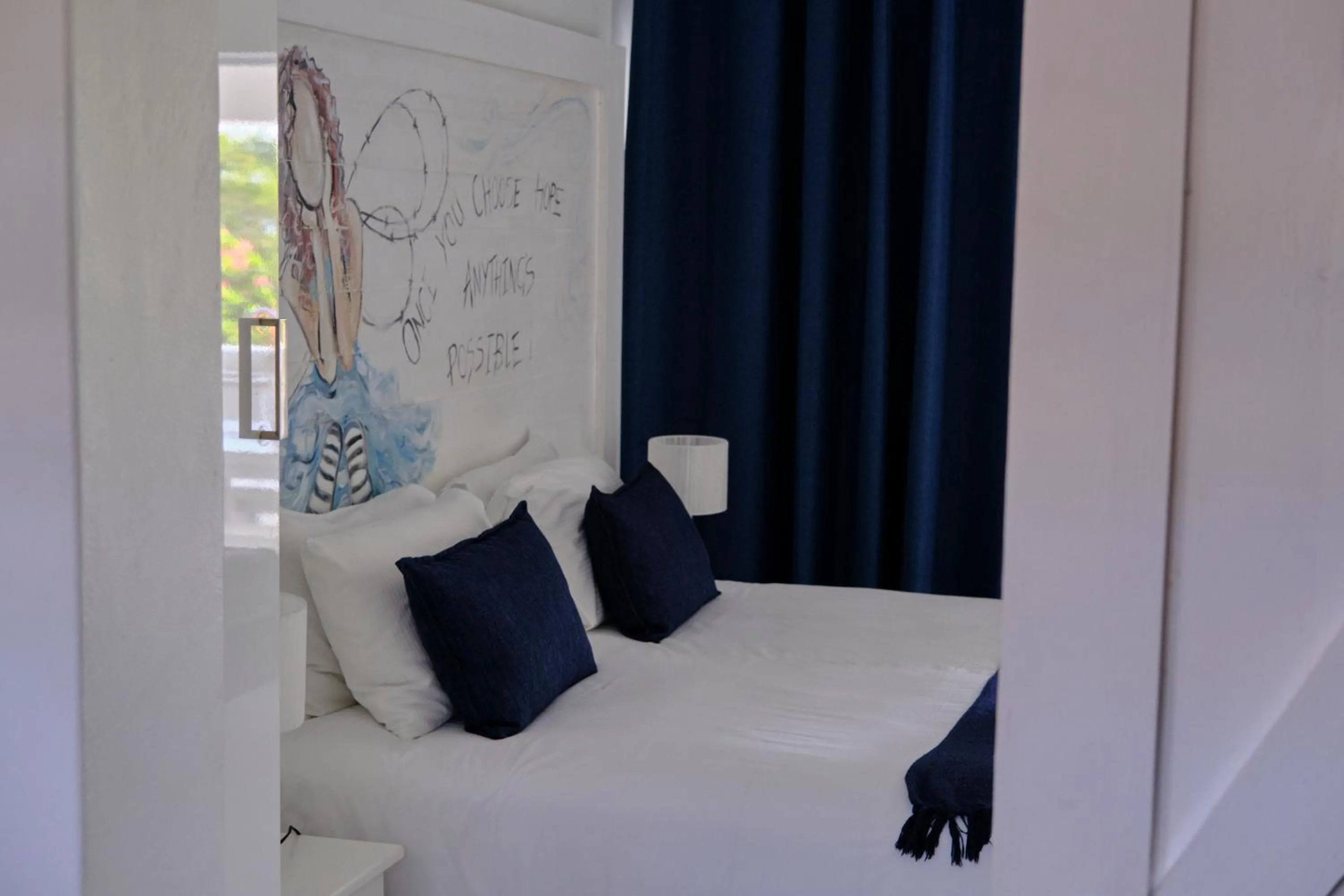 Bed in Be Our Guest Self Catering