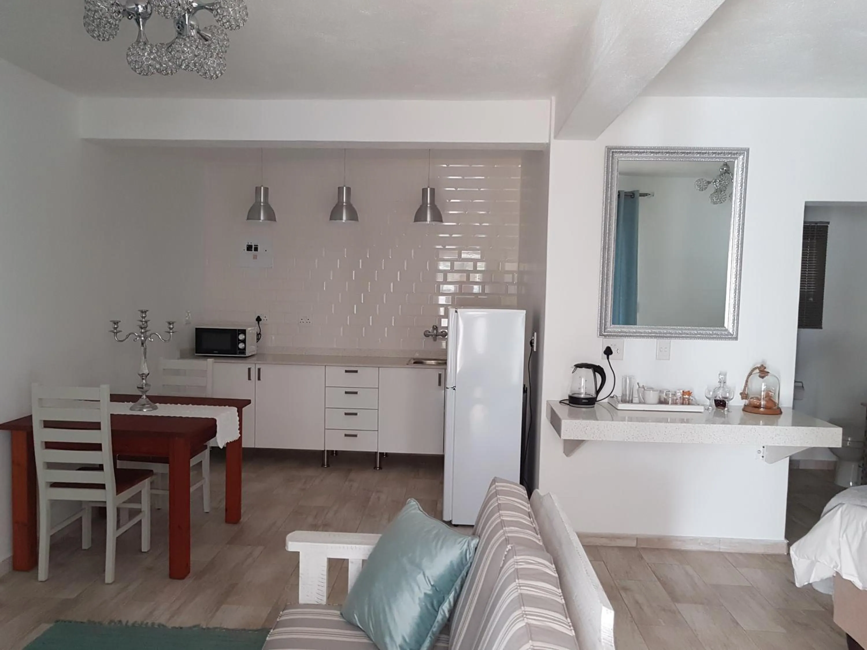 Kitchen or kitchenette in Be Our Guest Self Catering