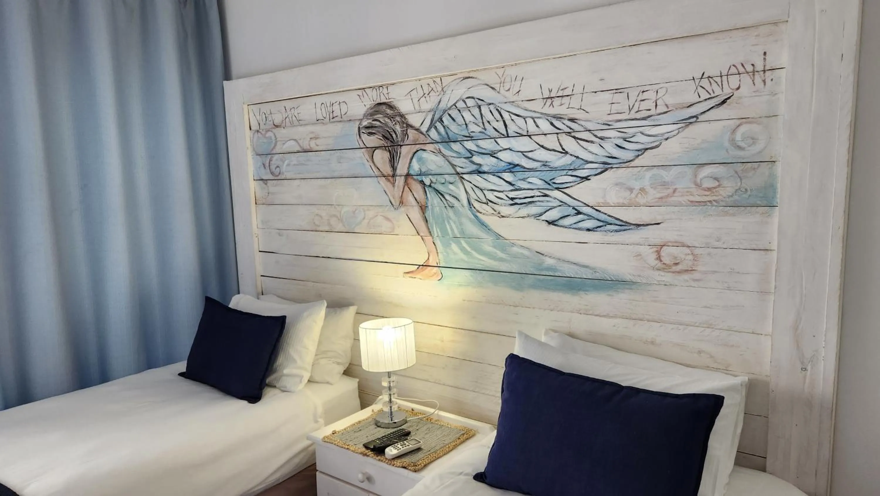 Bed in Be Our Guest Self Catering