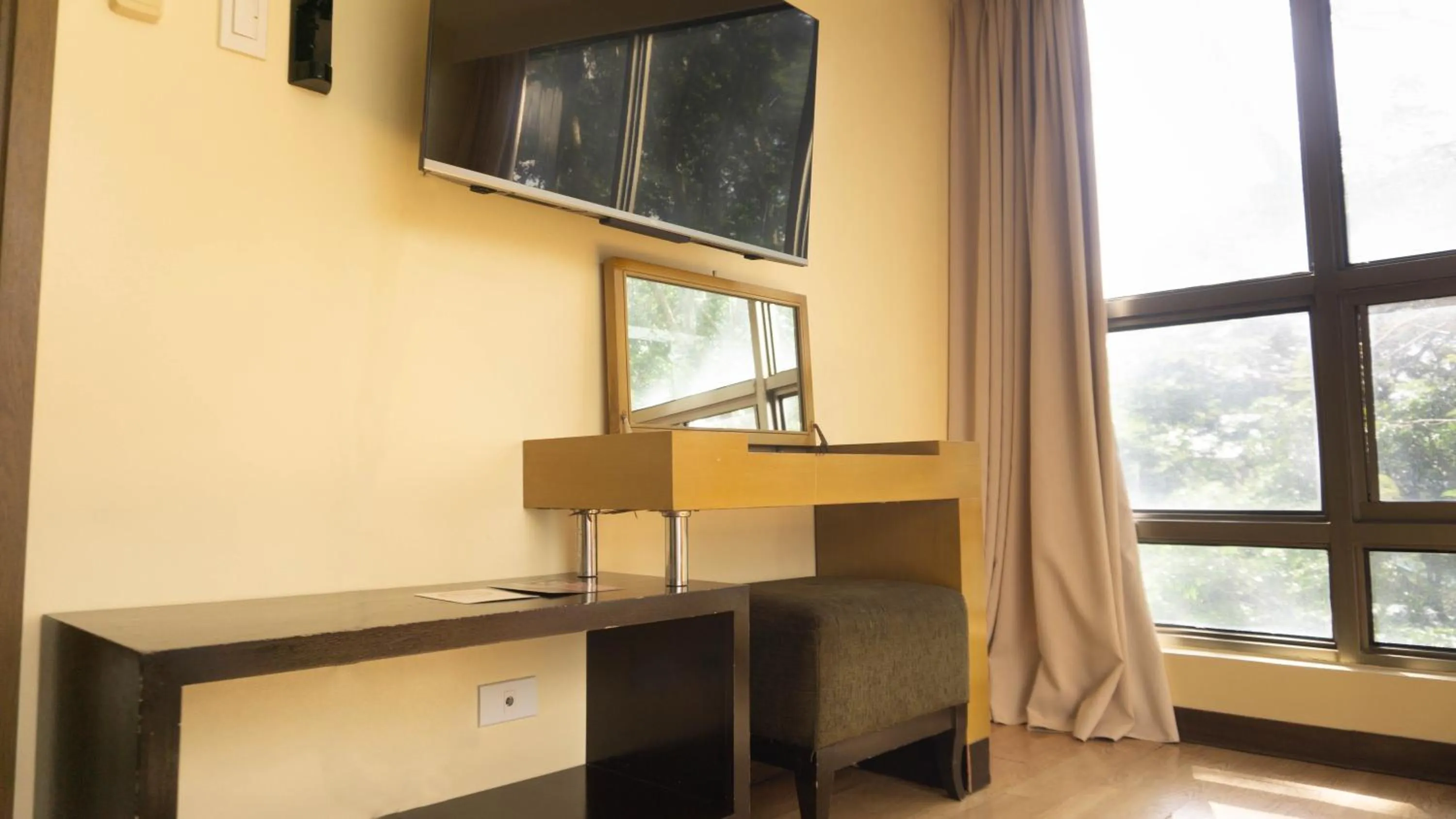 Bedroom in One Tagaytay Place Hotel Suites OFFICIAL ACCOUNT