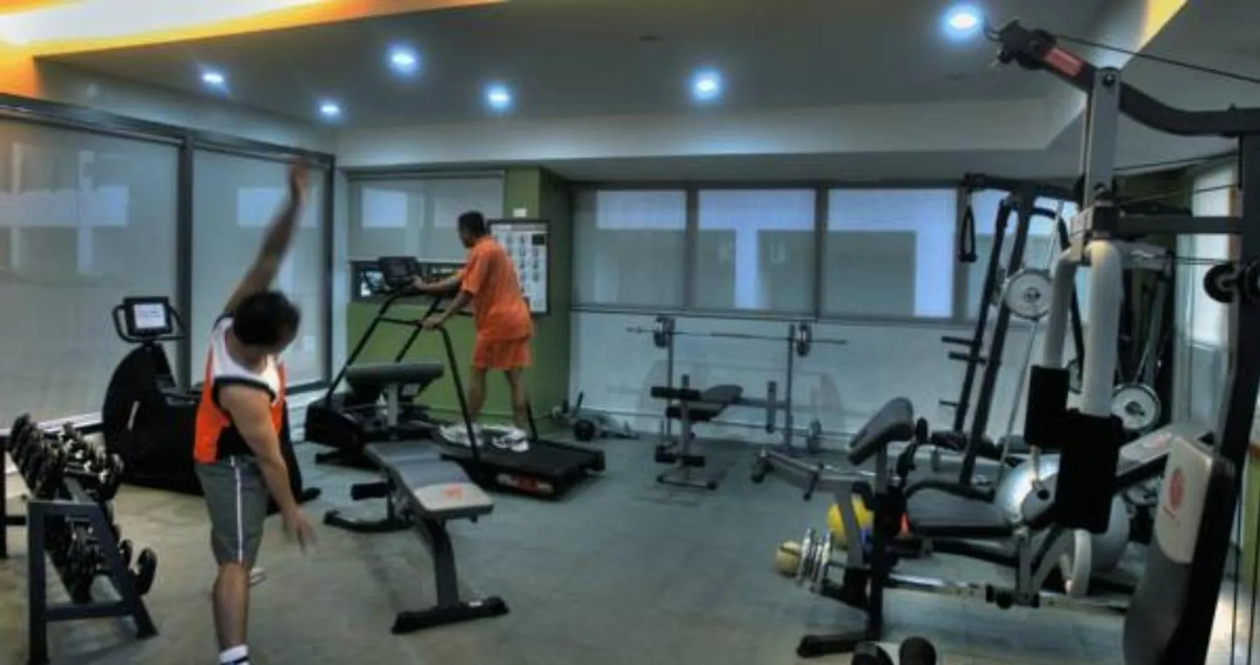Fitness centre/facilities in One Tagaytay Place Hotel Suites OFFICIAL ACCOUNT