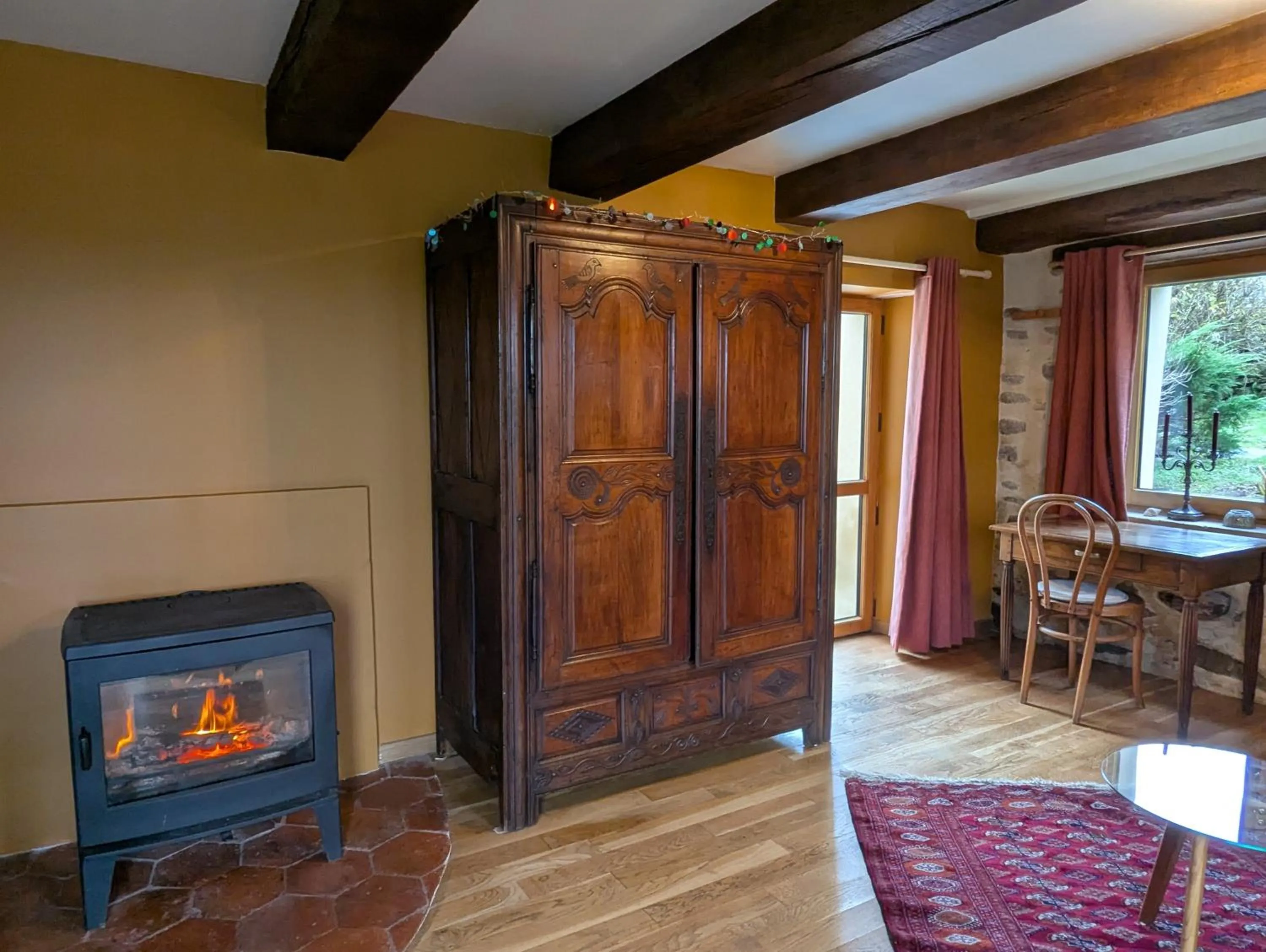Living room in La Tour du Bois Dormant