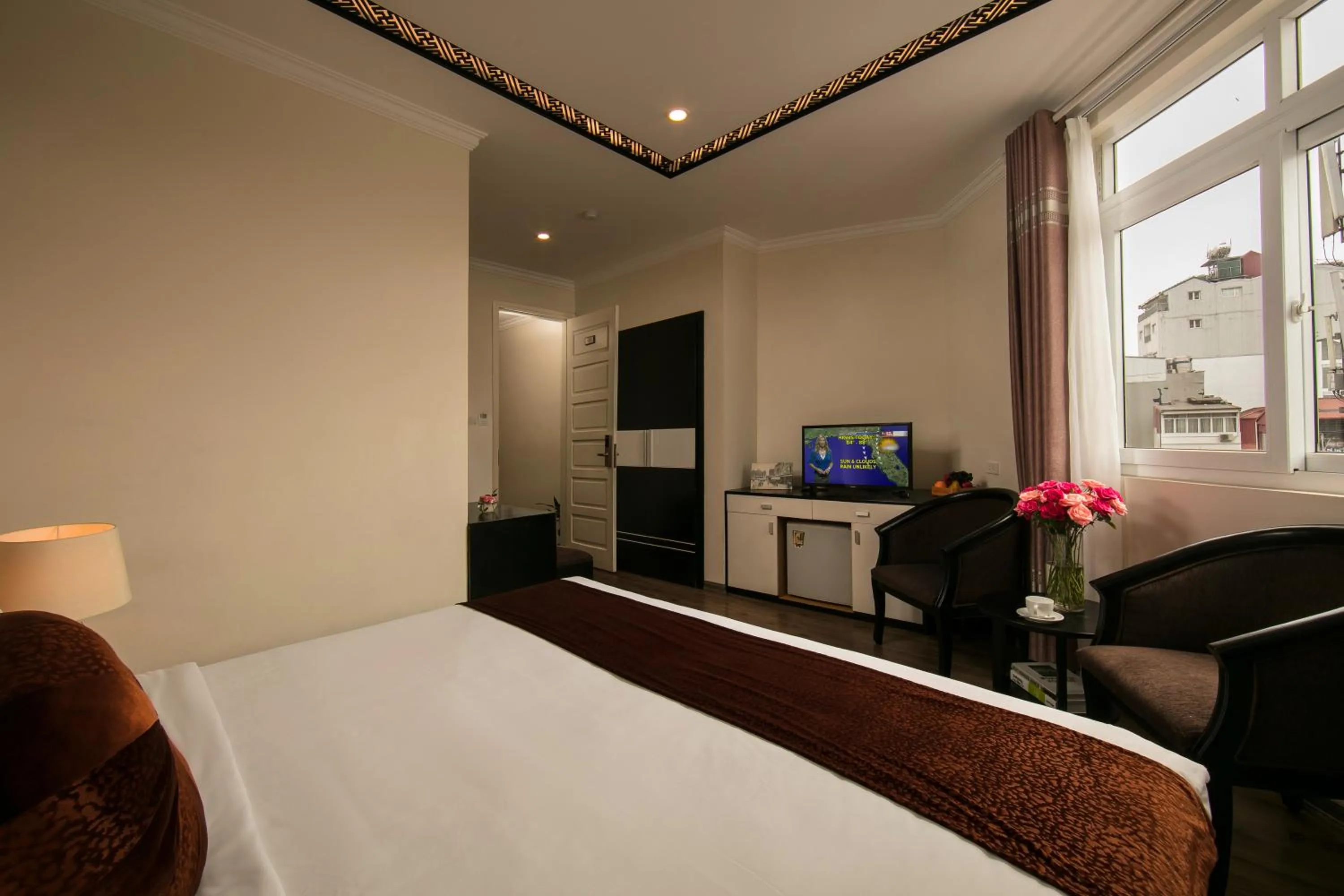 Bed in Serenity Diamond Hotel