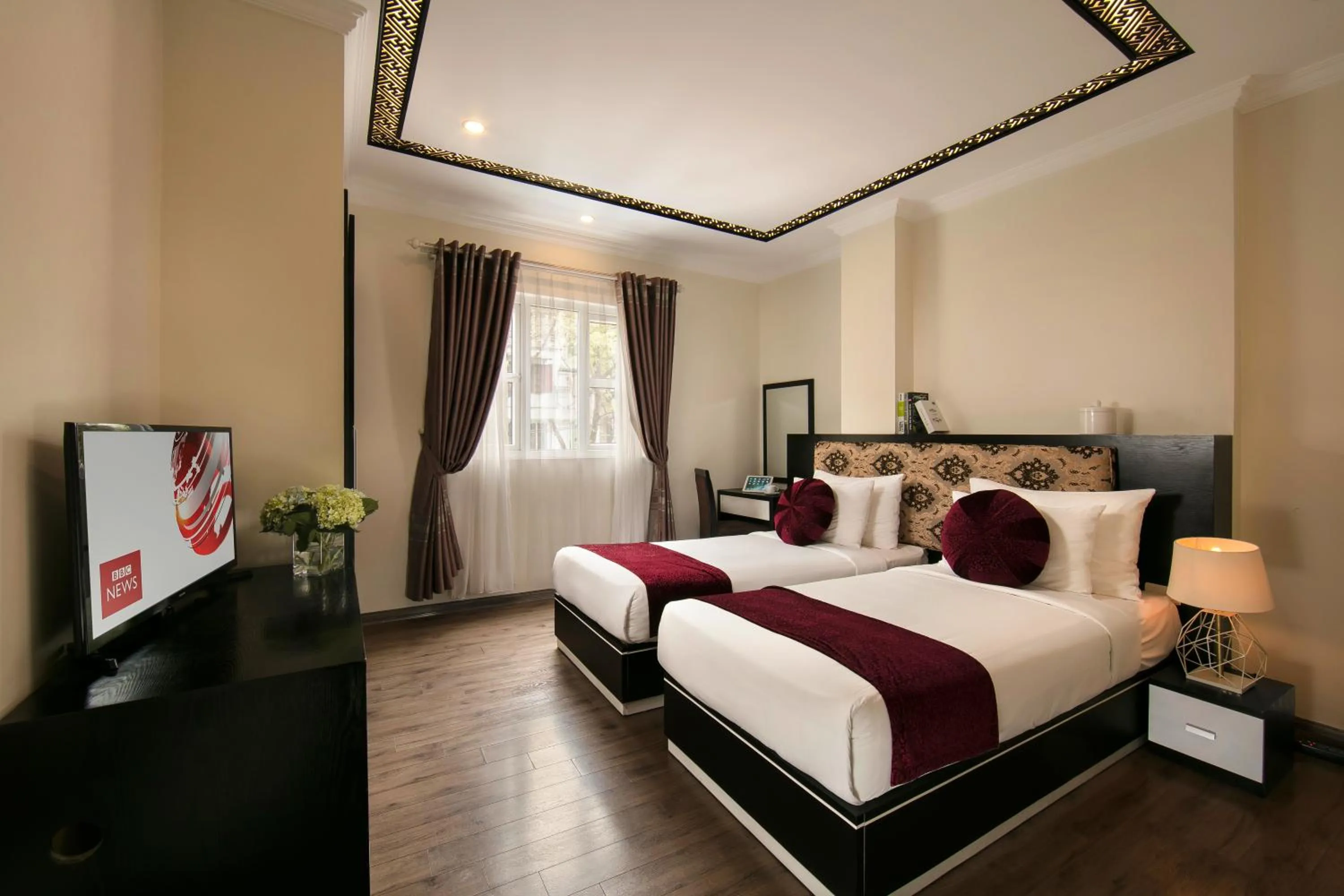 Bed in Serenity Diamond Hotel