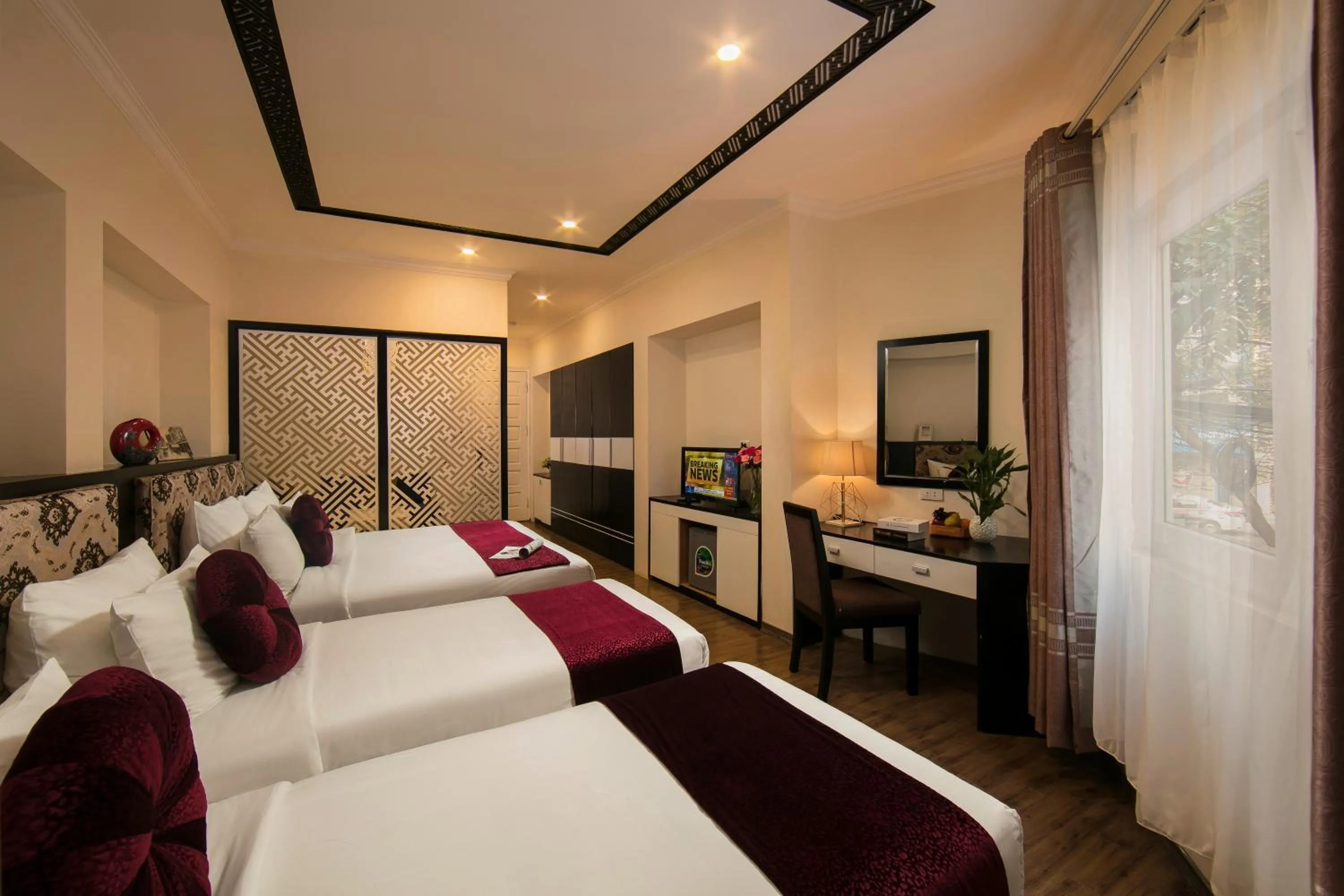 Bed in Serenity Diamond Hotel