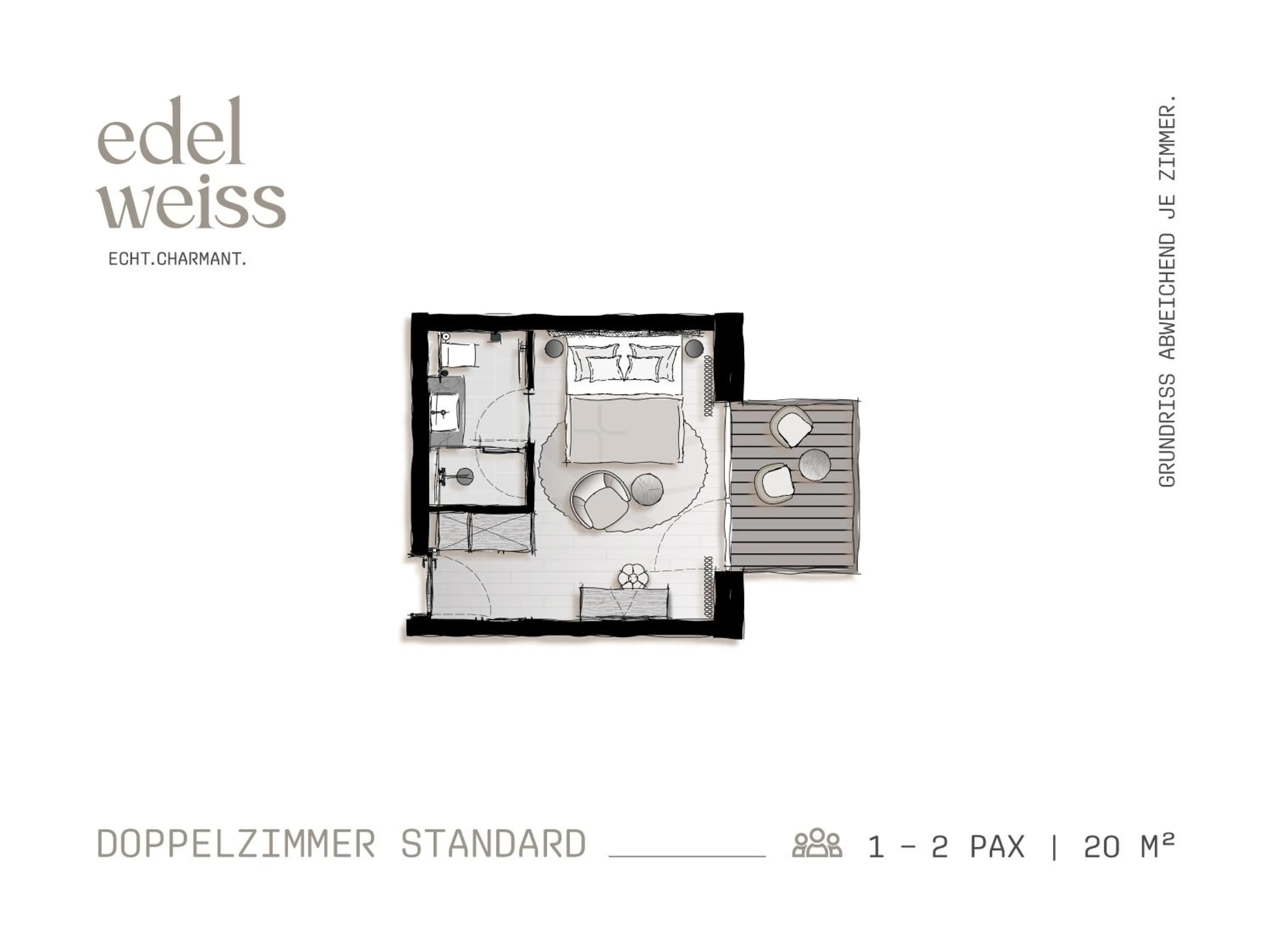 Floor plan in Edelweiss echt-charmant