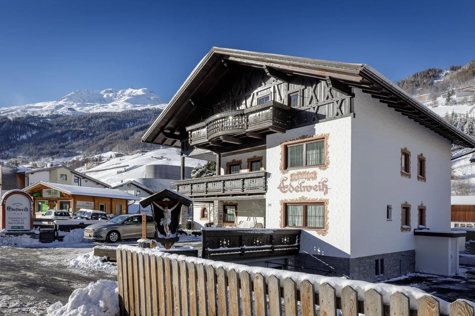 Property building in Pension Edelweiss