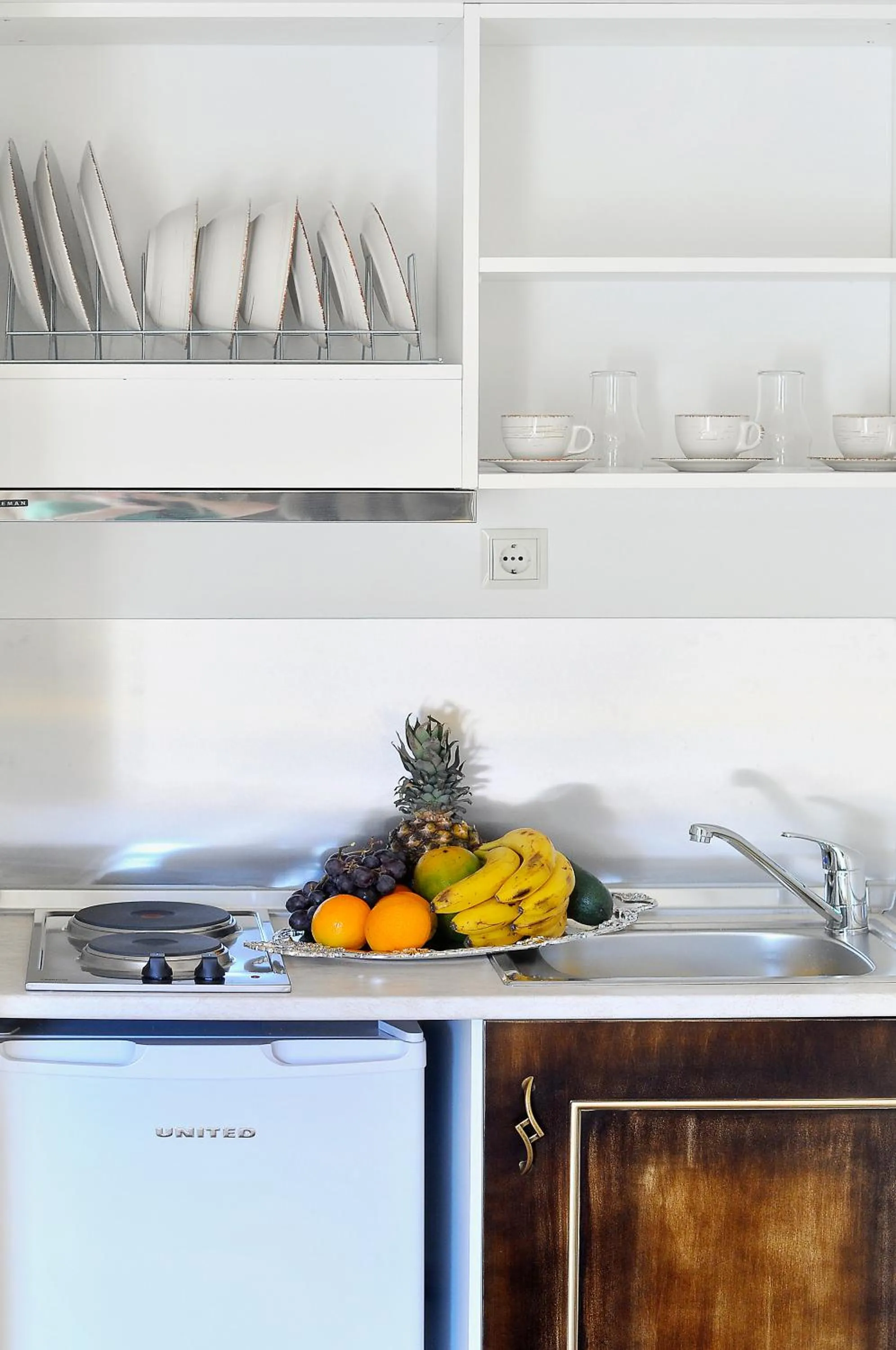 Kitchen or kitchenette in Hotel Parga Princess