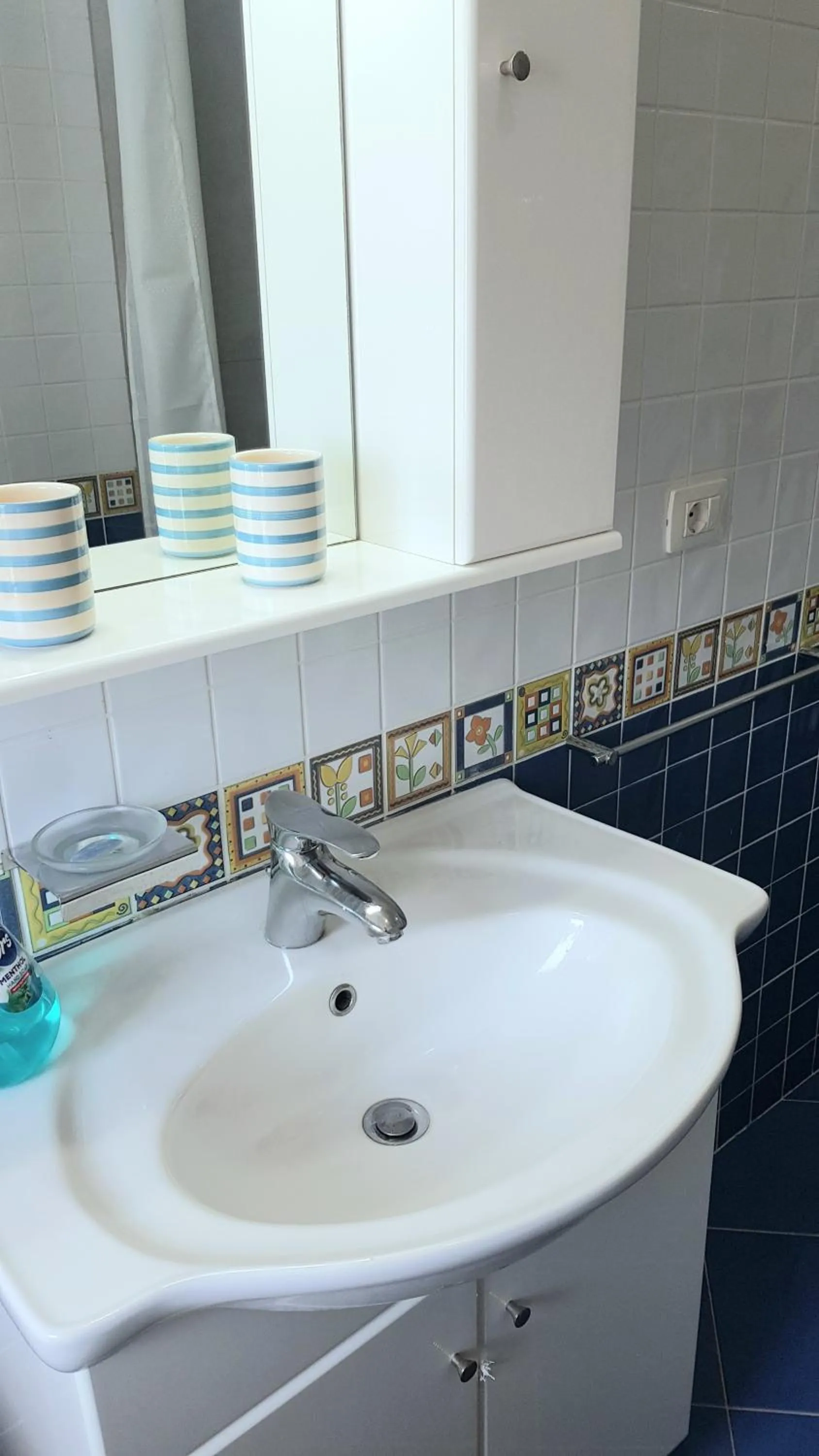 Bathroom in M&I Beach Apartment with Sea View