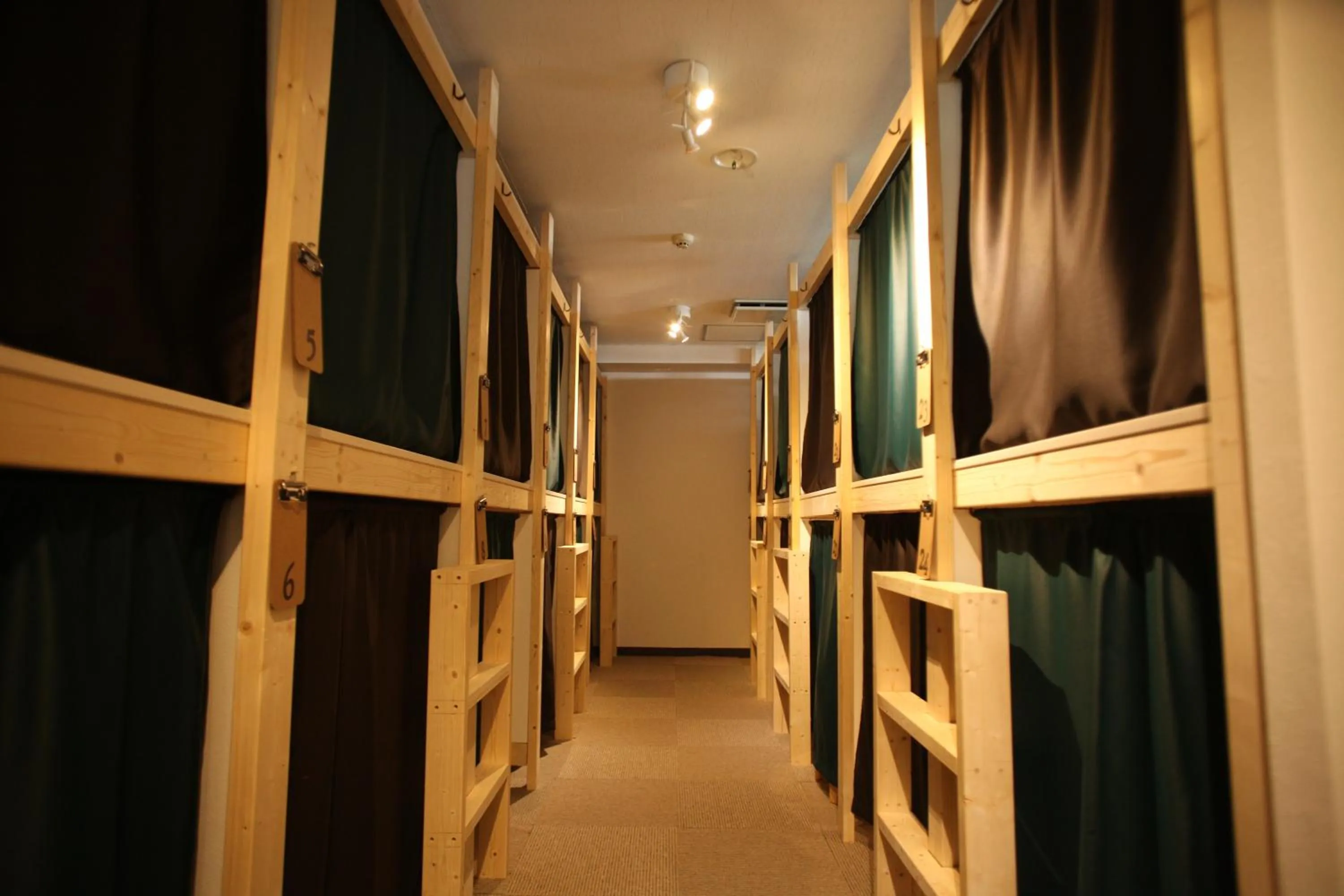 Photo of the whole room in Base Inn Tabata