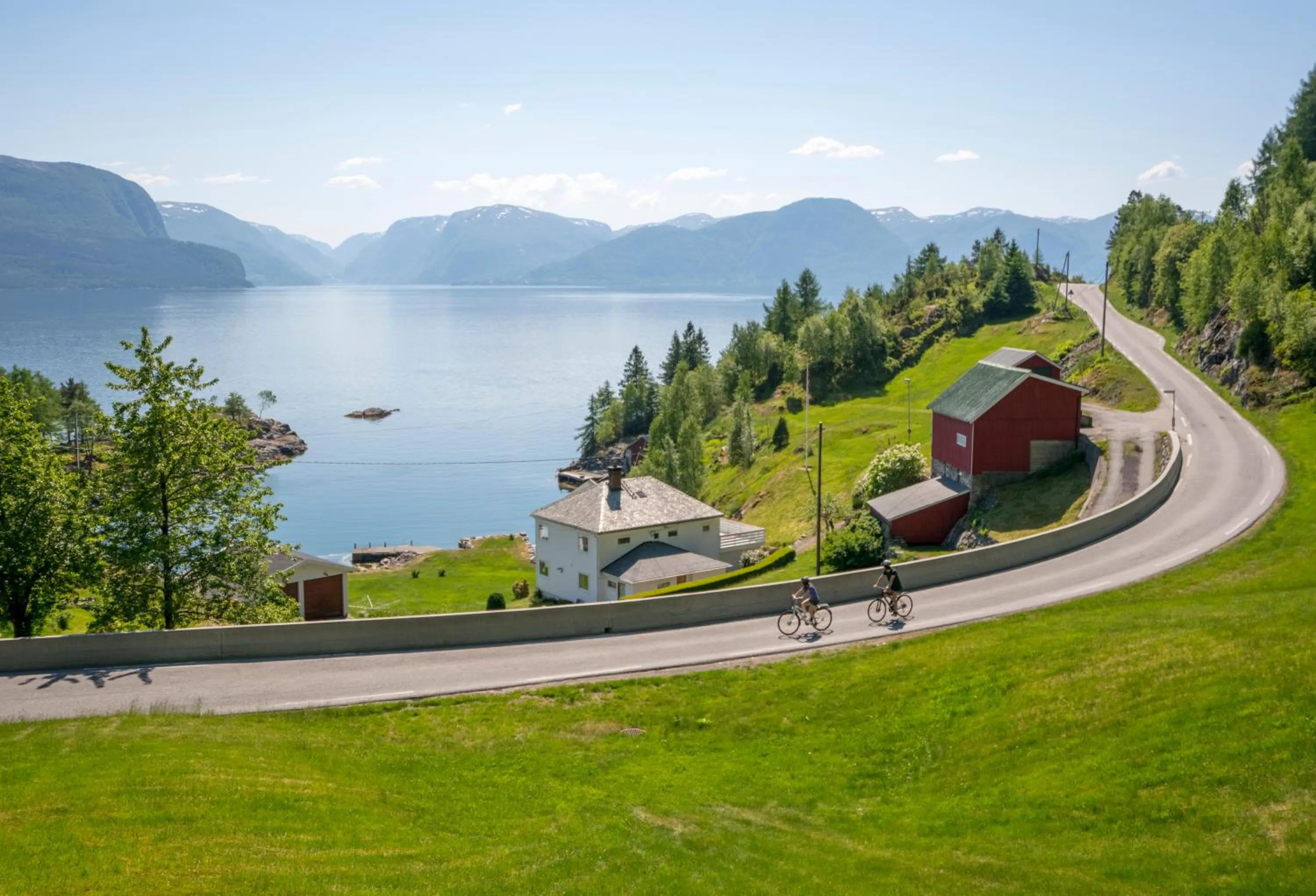 Cycling in Lavik Fjord Hotel & Apartments