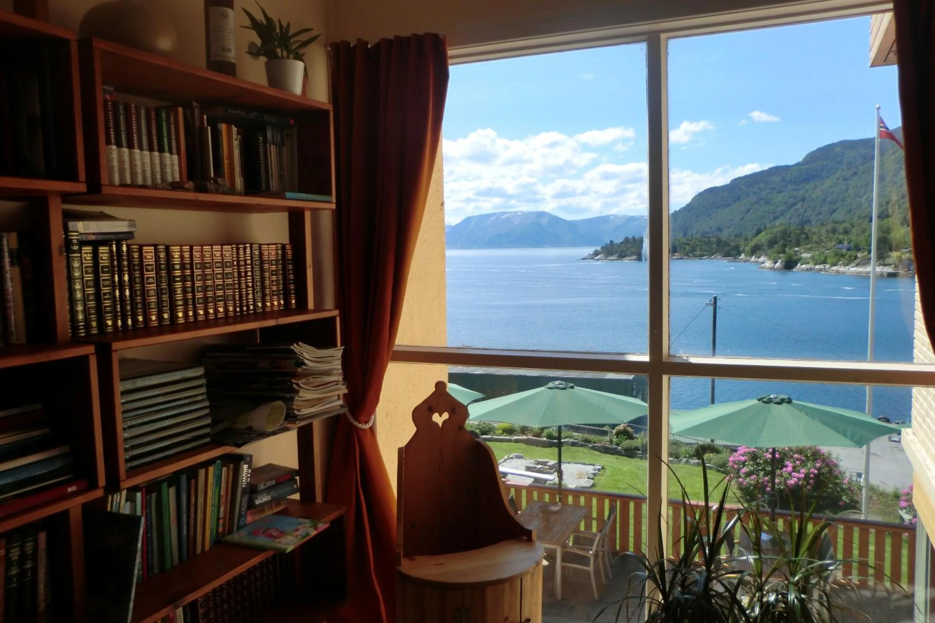 View (from property/room) in Lavik Fjord Hotel & Apartments