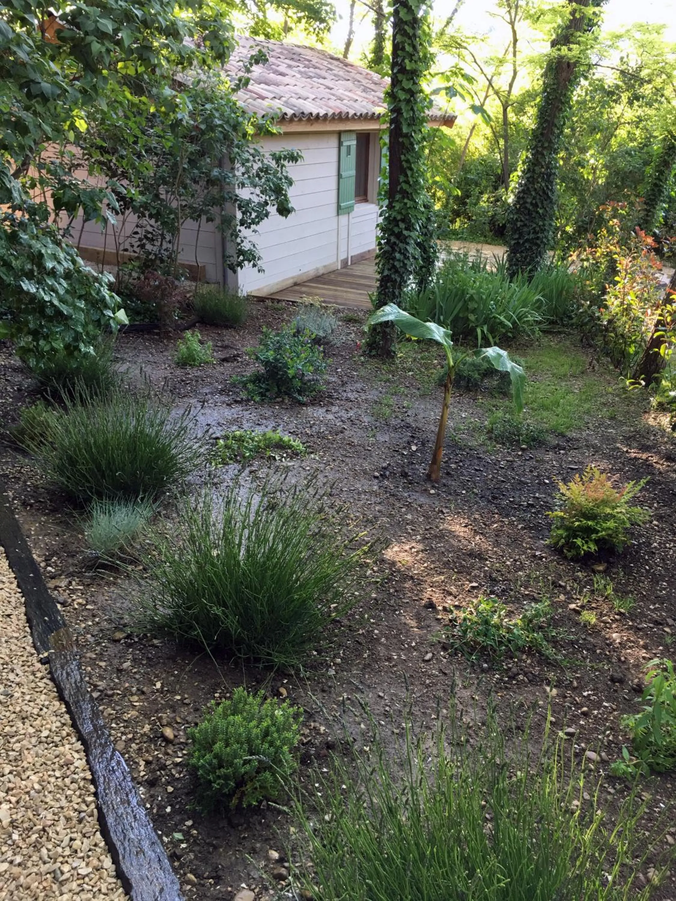 Garden in Le Jardin de Celina