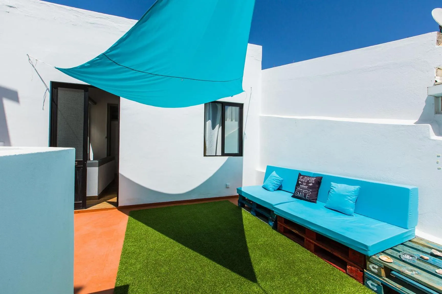 Balcony/Terrace in Faro Cosy Guesthouse