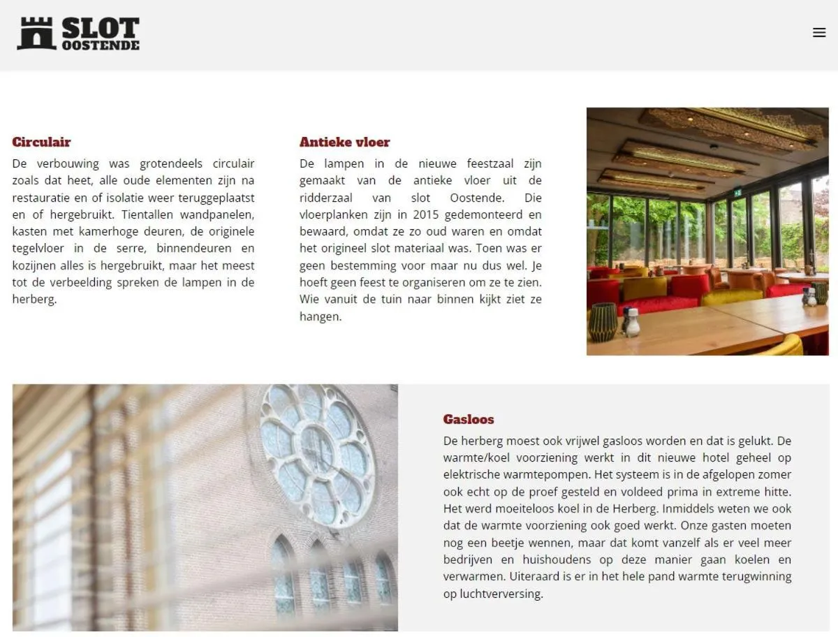 Property building in Slot Oostende